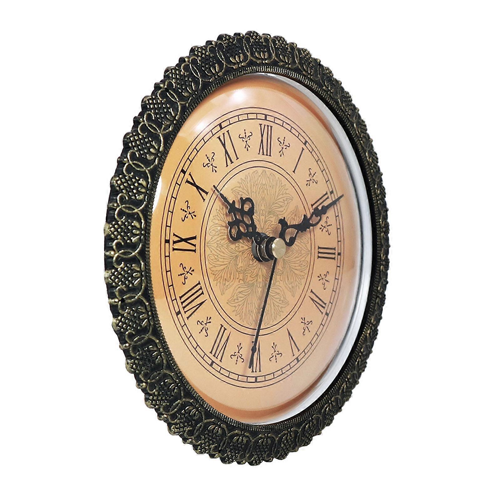 Movement Clock Insert 150mm Retro movement silenced Round for