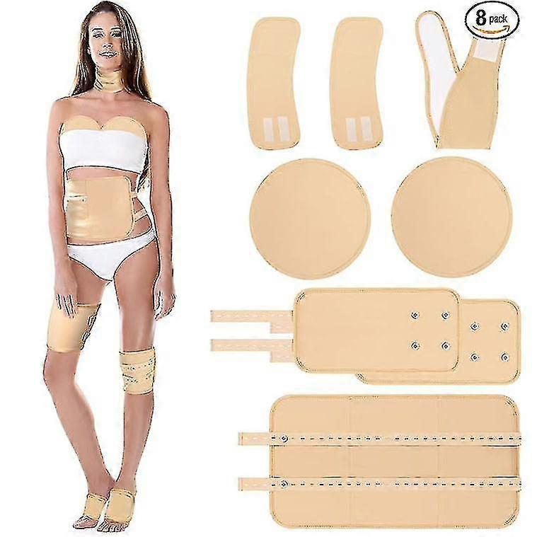 Castor Oil Pack Kit για Γυναίκες - Επαναχρησιμοποιήσιμο, Πλενόμενο Μαλακό Βαμβακερό Περιτύλιγμα για Πλάτη &; Λαιμό