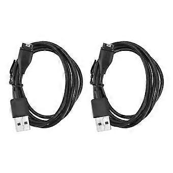 2pcs relógio carregador cabo usb cabo de carregamento acessório apto para Garmin Vivomove Sport Venu 2 Plus