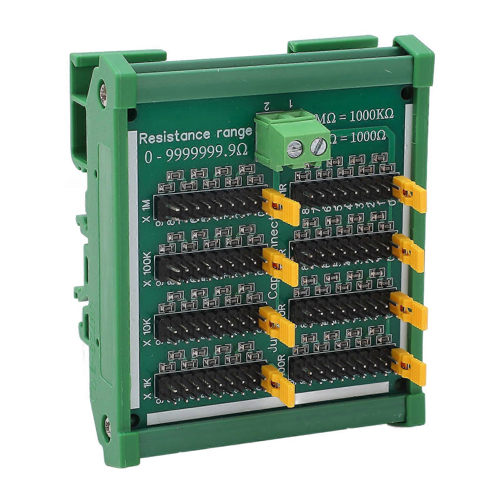 Resistor Board 0 to 9999999.9 Ω PCB Programmable SMD Resistor Board with Terminals 220V