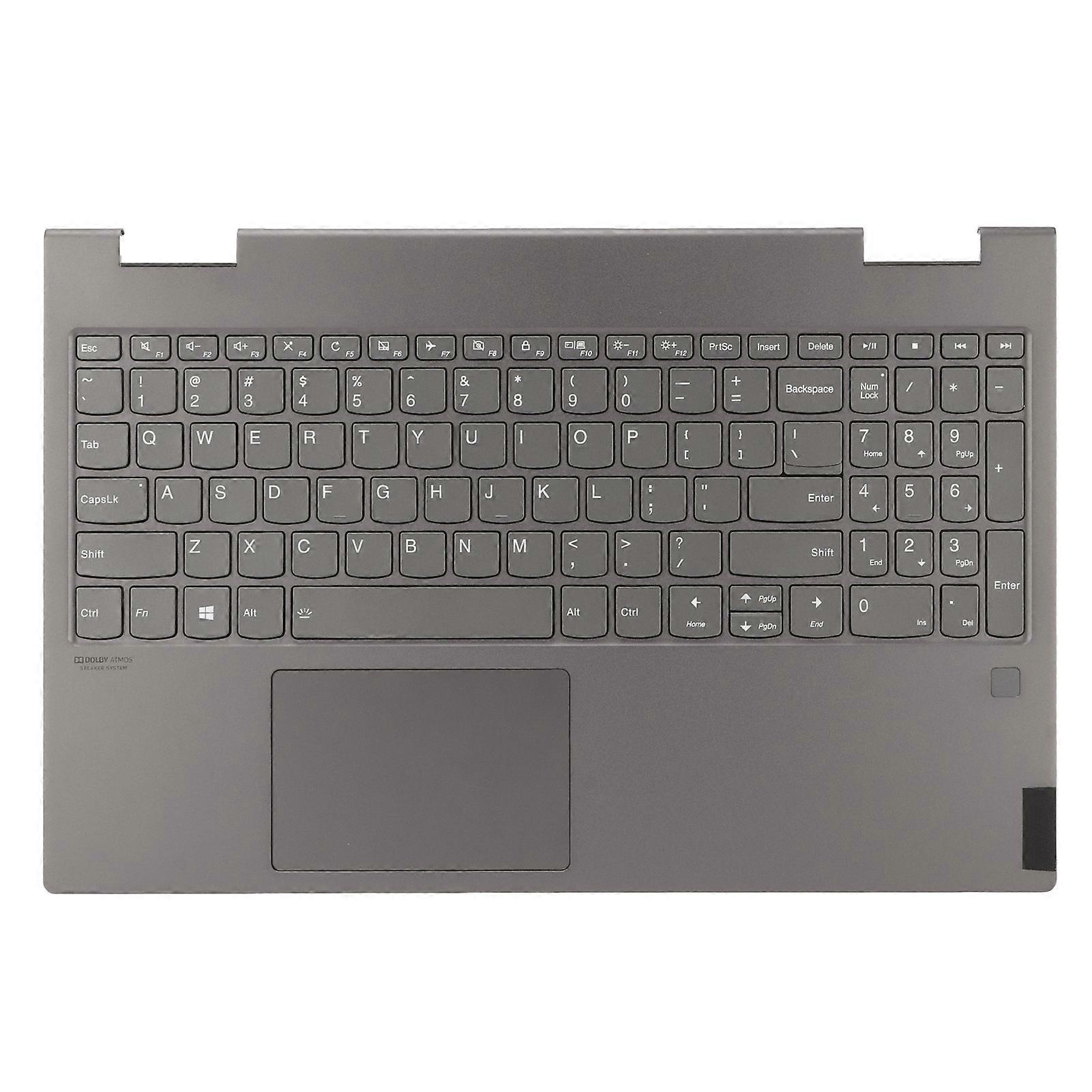 Backlit Laptop Keyboard Black Simple Stylish Keyboard Replacement for Lenovo Yoga C740‑15