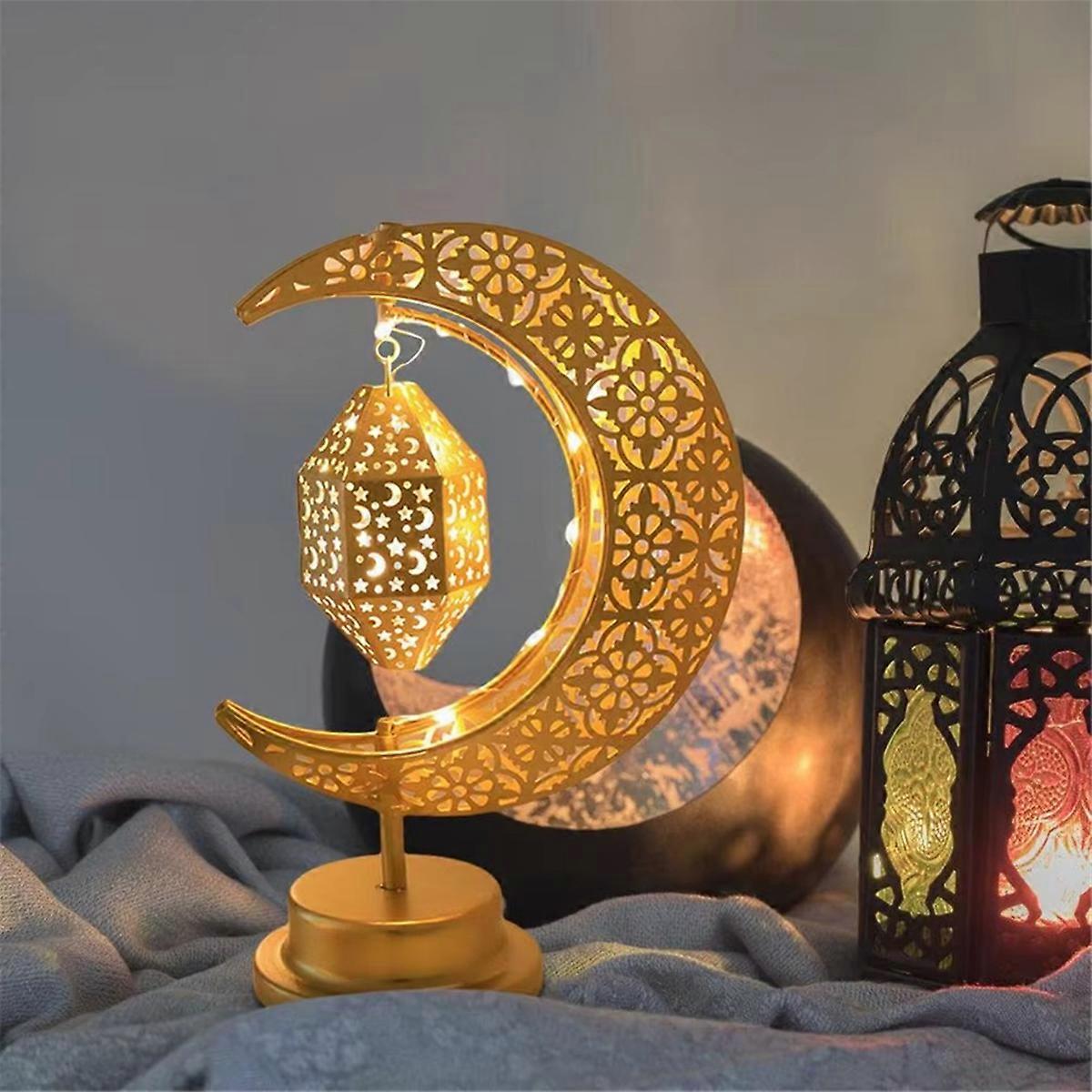 Eid Decoration Light Lunar Ambiance Lamp Rotatable