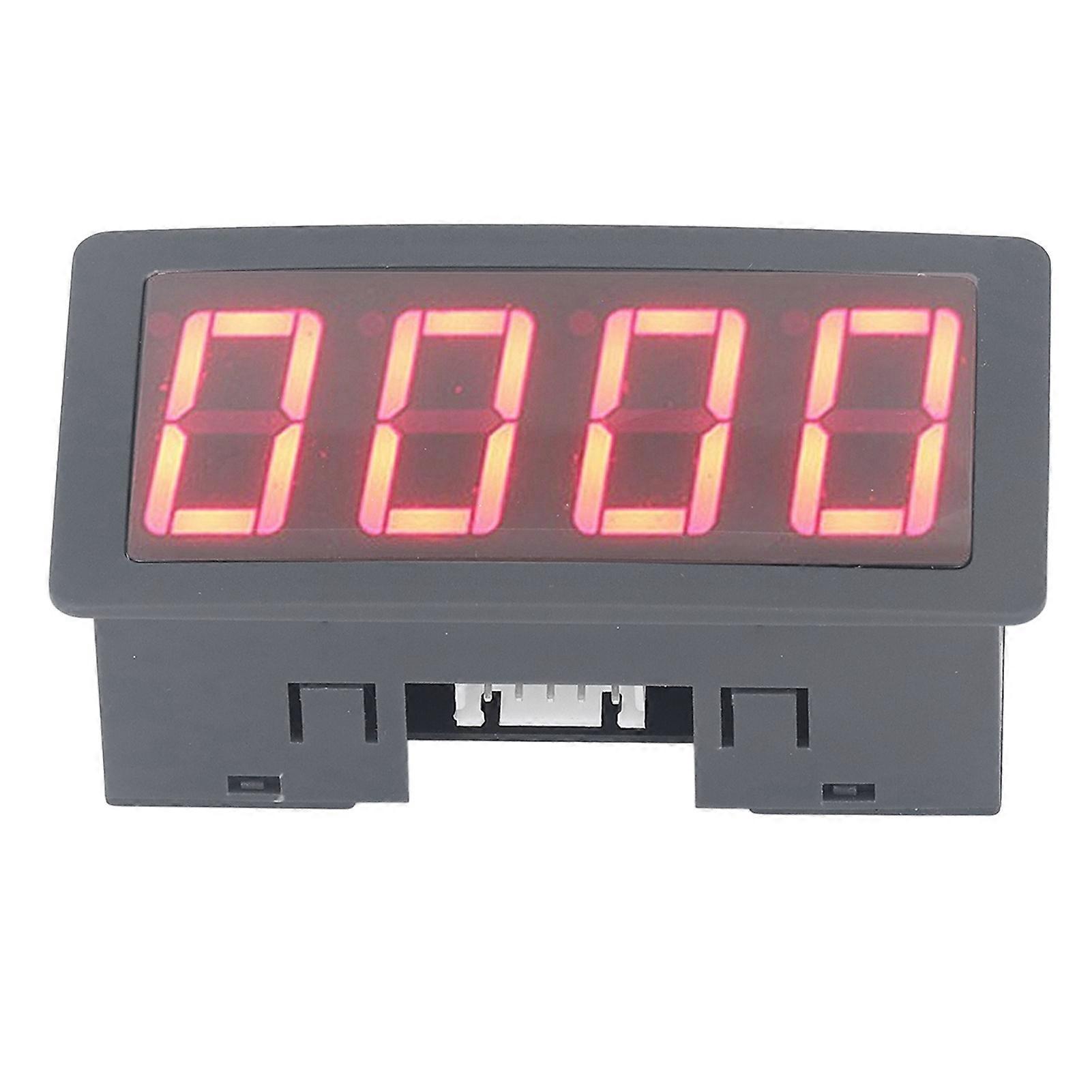 Intelligent Digital Frequency Meter 100kHz LED Display DC 8-24V