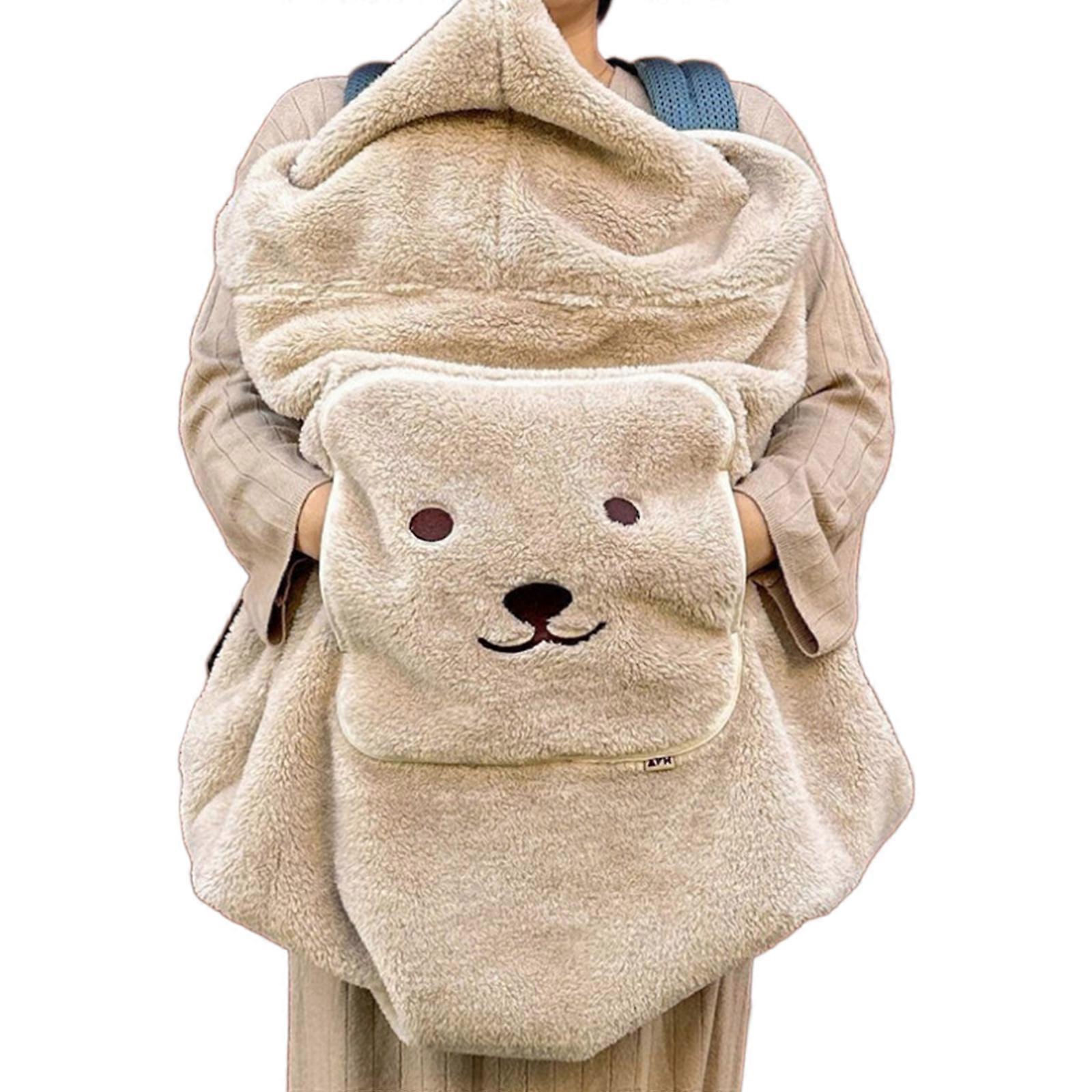 Practical Windproof Poncho Versatile Newborn Pushchair Blanket Lightweight Wrap Provide Warmth & Comfort for Your Child