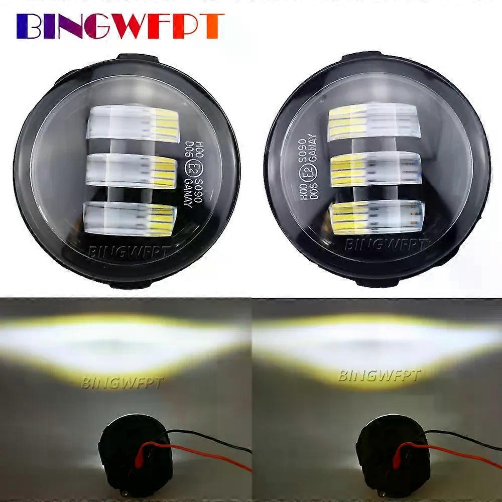 Applies to2PCS For Infiniti FX FX35 FX37 FX45 FX50 FX30D 2006 2007 2008 2009-2015 Car LED Fog Light Daytime Running Lights DRL 12V H11