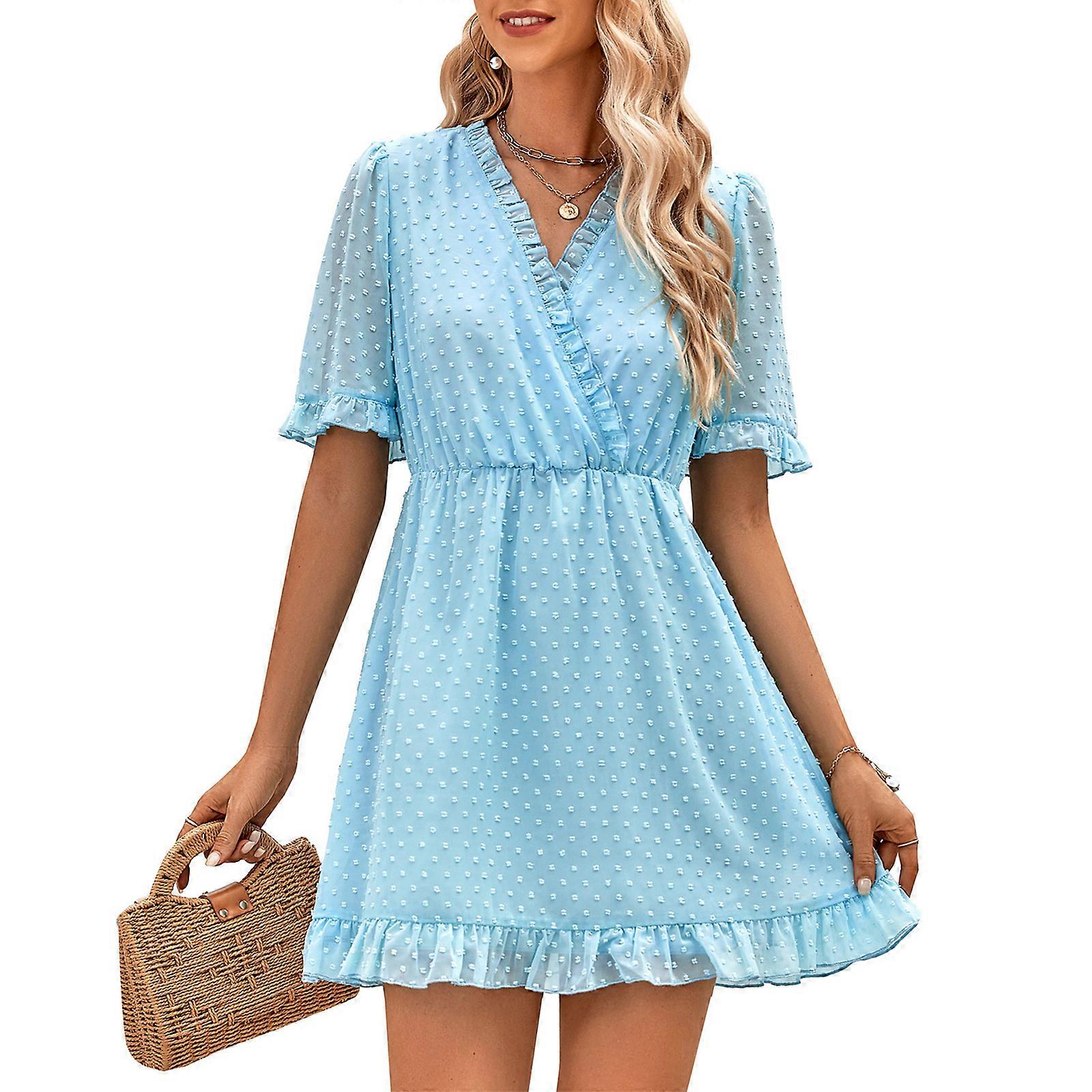 sachin and babi light blue dress Chiffon Dresses For Women