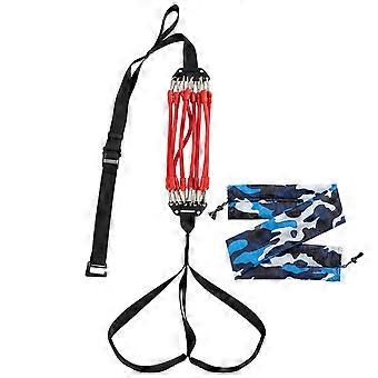 Pull Up Assistance Band, Resistance Band for Pull Up Bar, Heavy Duty Pull Up Assist Equipment with 8 Assistance Bands  Red