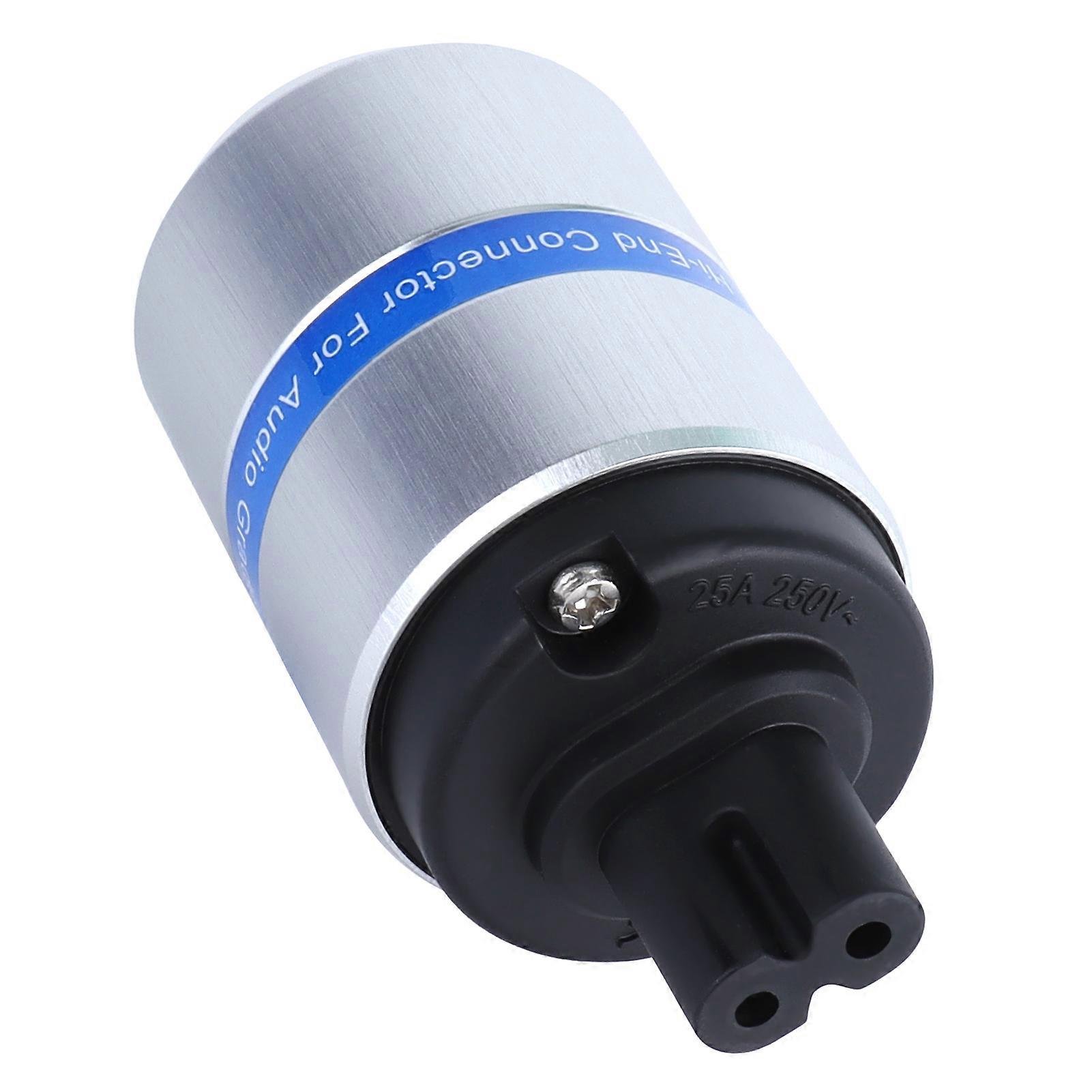 F186 C7 Pure Copper Audio Power Plug IEC320 Connector 25A 5.5mm²