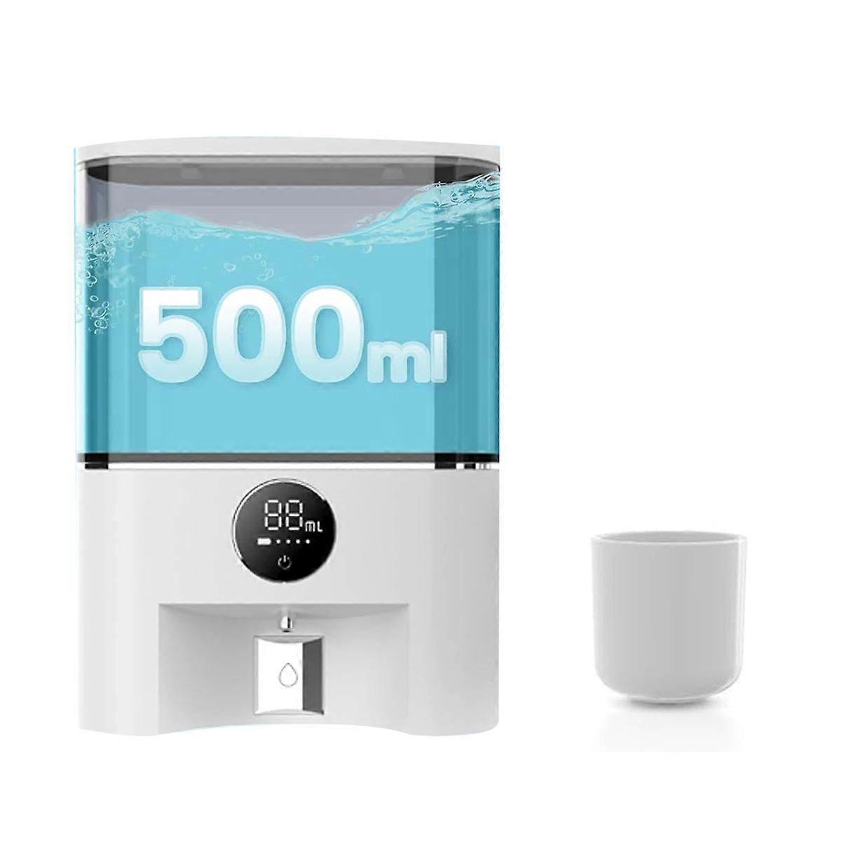 バスルーム用充電式マウスウォッシュポンプ付きマウスウォッシュディスペンサー