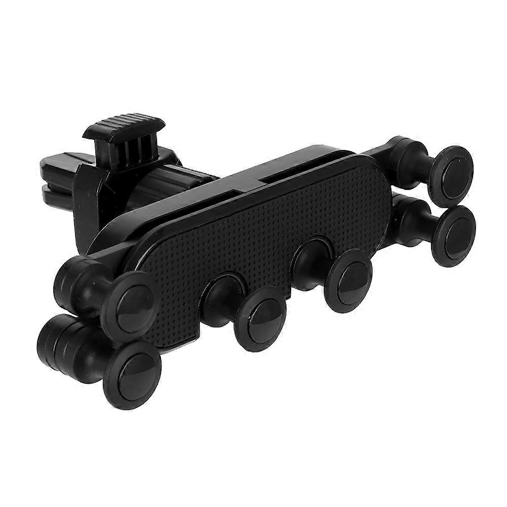 Universal Automatic Folding Car Mobile Phone Fixed Bracket Navigation Stand Holder 6 Point Linkage