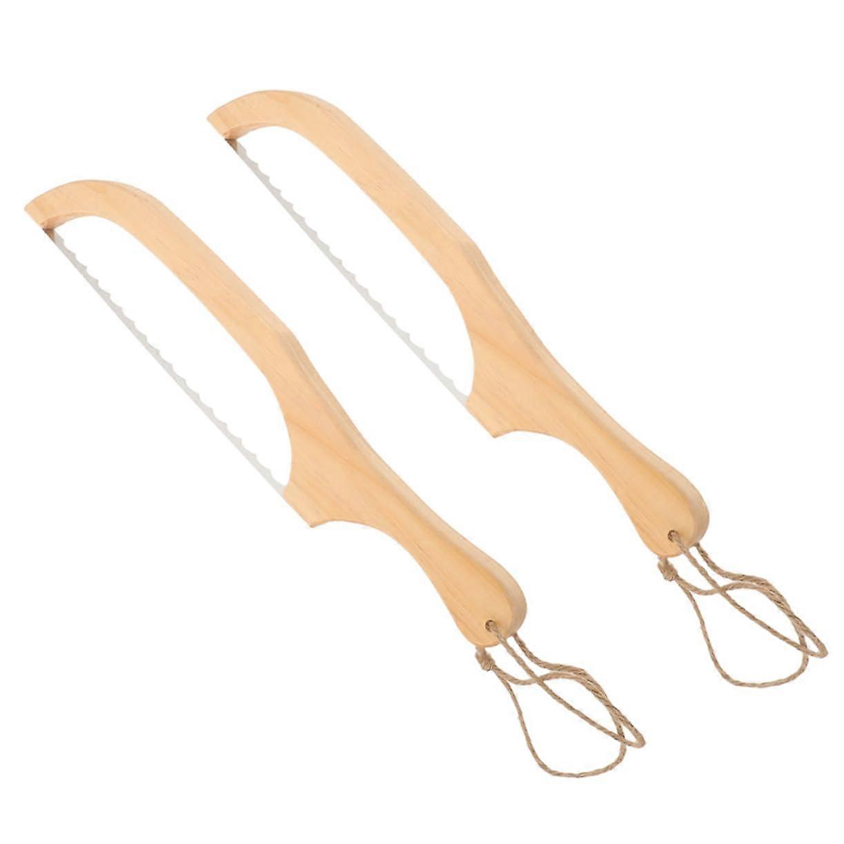 Rustfrit stål brødskærer savtakket blad til hjemme- og storkøkkener