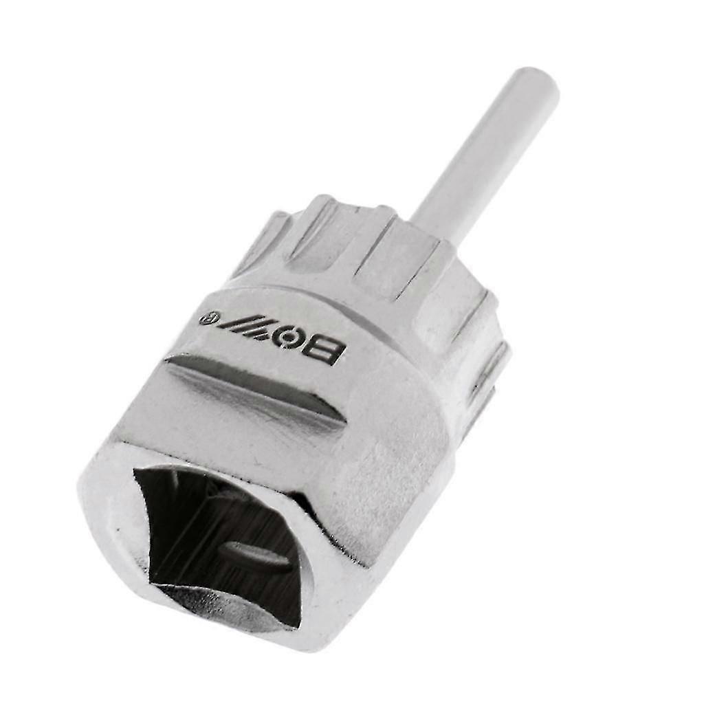 Bicycle Cassette Flywheel Freewheel Lockring Remover Tool with Guide Pin