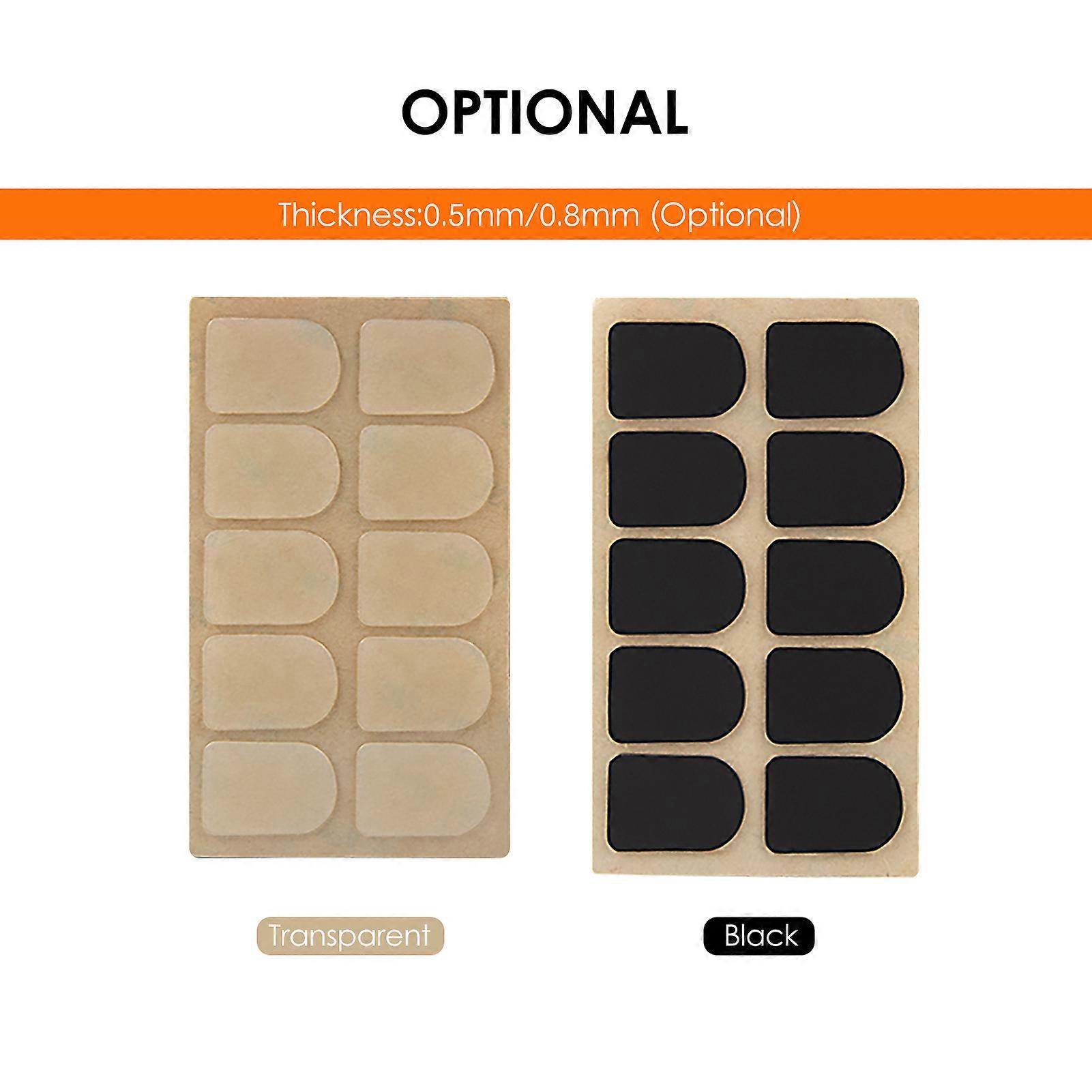 10pcs Clarinet Mouthpiece Cushions Mouthpiece Patches Clarinet Mouthpiece Pads Cushion Pads for Clarinet Head