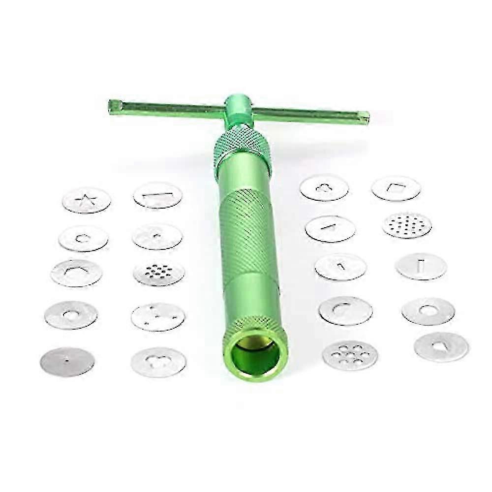 20 Tips Sugar Paste Extruder Cake Decor Tool Set For Fondant,cake And Biscuits