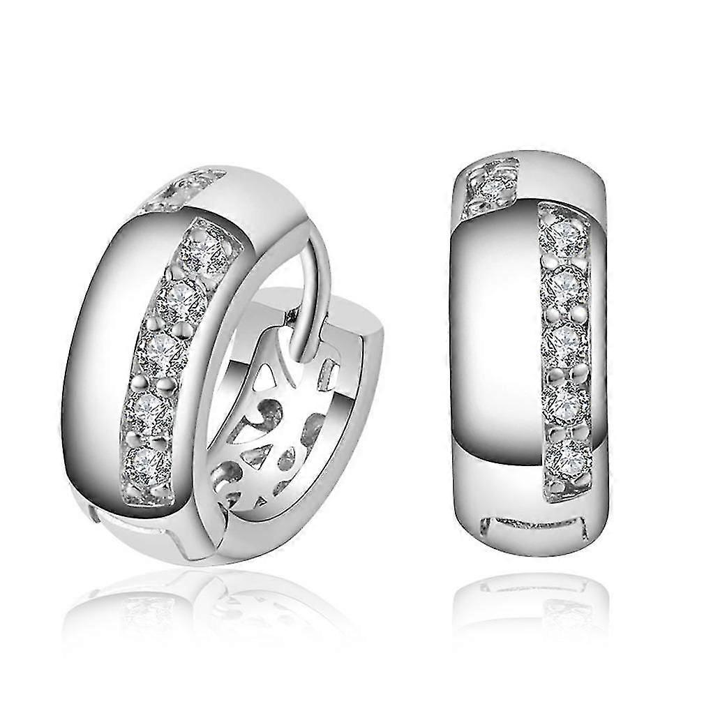 Pendientes Círculo Aaa Zircon Pendientes para fiesta