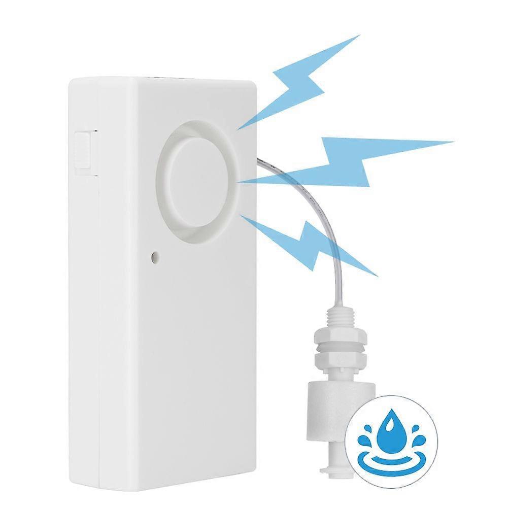 SSRGV 119dB Wireless Water Leak Detector Sensor with Floating Ball for Fish Tank Water Purifier