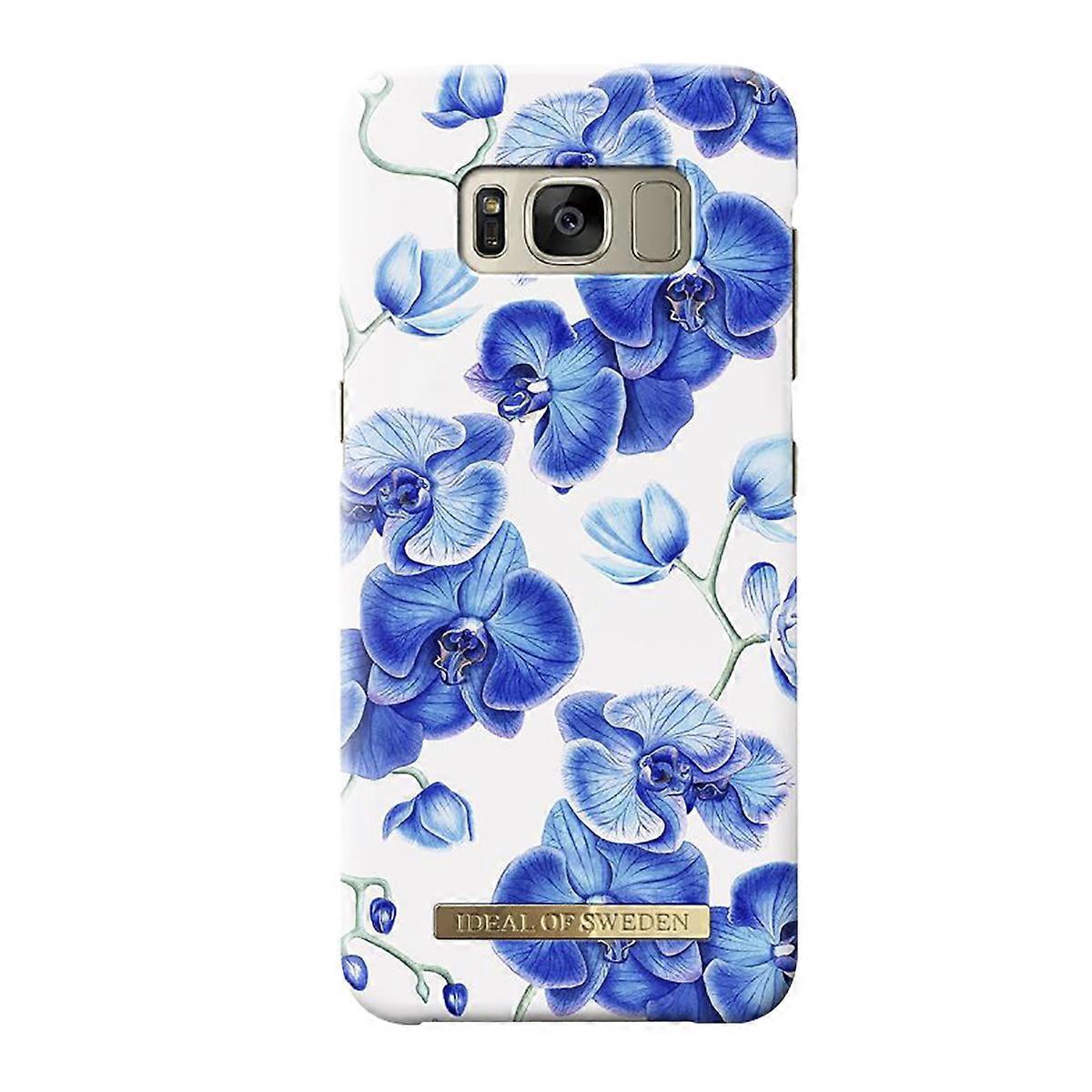 Coque pour Galaxy S8 Motif Mode Bébé Design Elégant et Rigide, Bleu