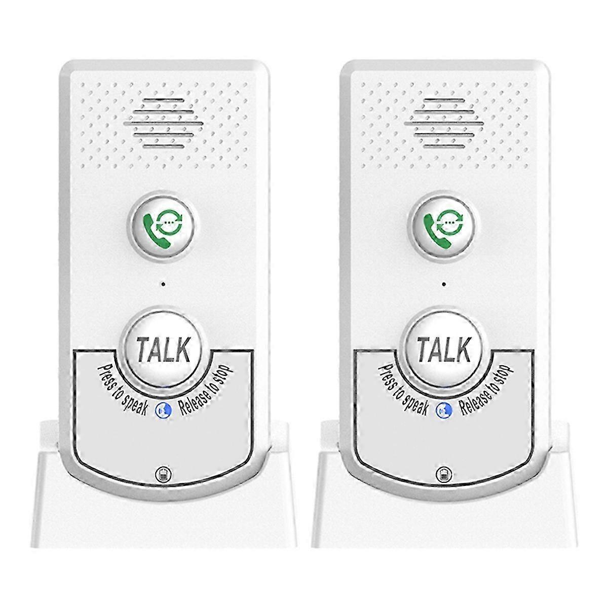 Bidirectional Home Voice Intercom with Ultra Long Distance Wireless Communication