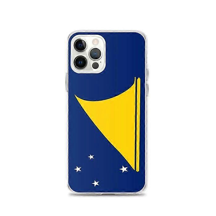 Phone Case - PIXELFORMA - Tokelau Flag - Compatible with iPhone 12 Pro - Flexible - Shockproof
