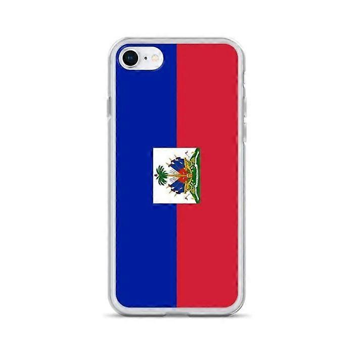 iPhone Case - PIXELFORMA - iPhone 6 - Haiti Flag - Soft Silicone - Full Protection