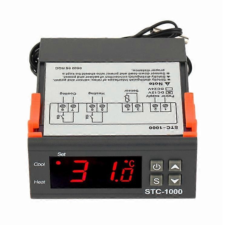 STC-1000 Aquarium Incubation Seafood Machine Electronics Number Microcomputer Temperature Controller Switch 12V