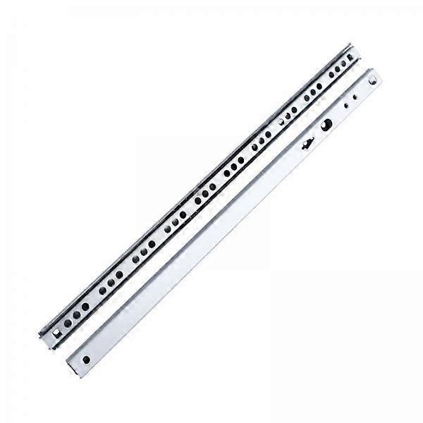 2x Drawer Slides Drawer Runners Hardware 17mm Width Heavy Duty 2 Sections