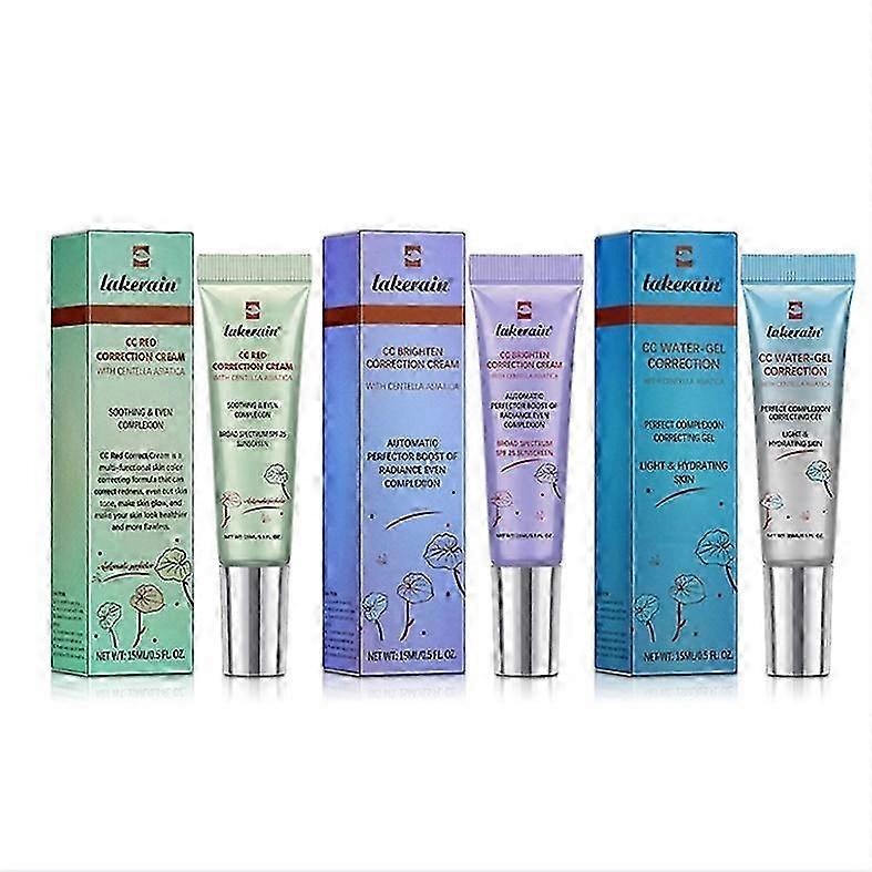 2025 CC Cream Centella High Coverage Foundation Foundation Cream for Face Base Makeup Color Changing Liquid Foundation Korean Makeup