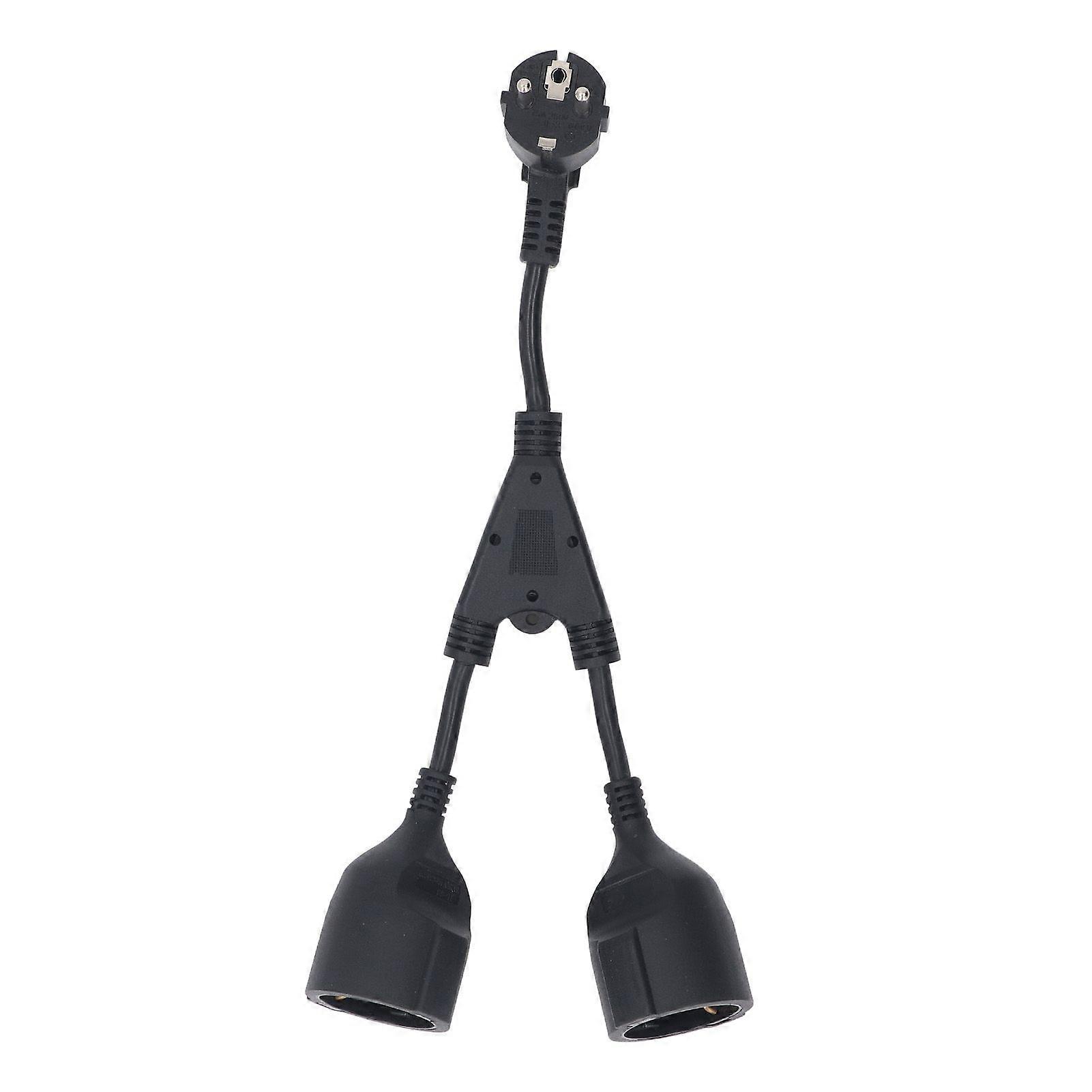 High quality  European double socket one point two European extension cord with