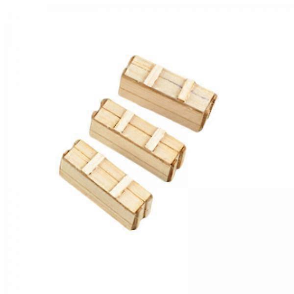 Rustic Wooden Storage Set for Miniature Model Building