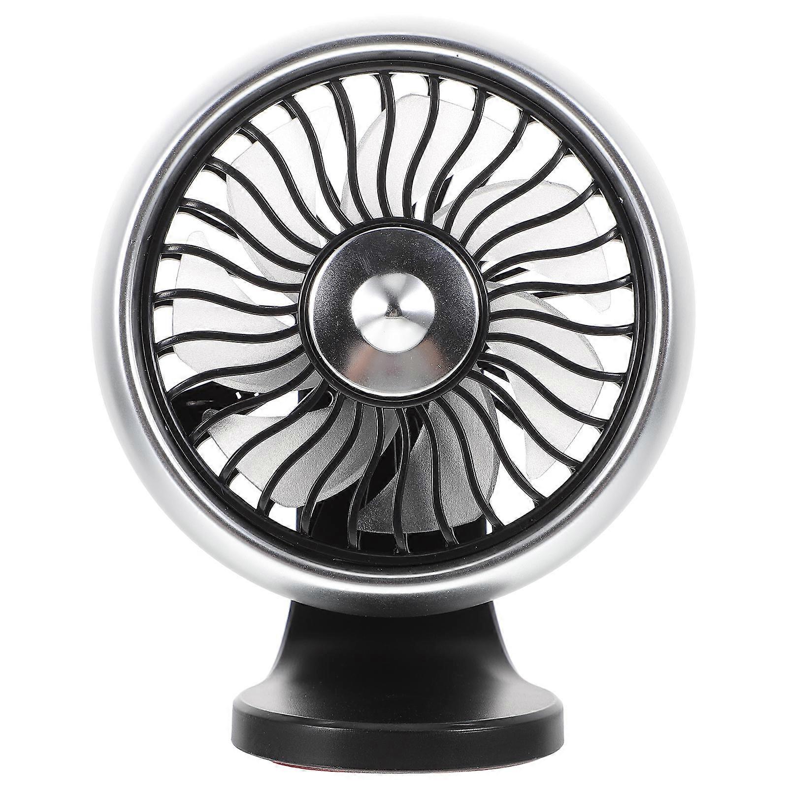 Vehicle Air Circulator, USB Car Fans Cooling for Year-Round Use, Silent Performance