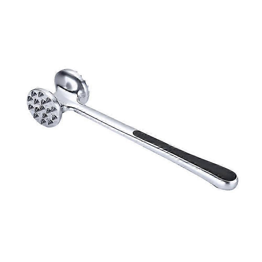 Zinc Alloy Meat Hammer Kitchen Utensils in Silver