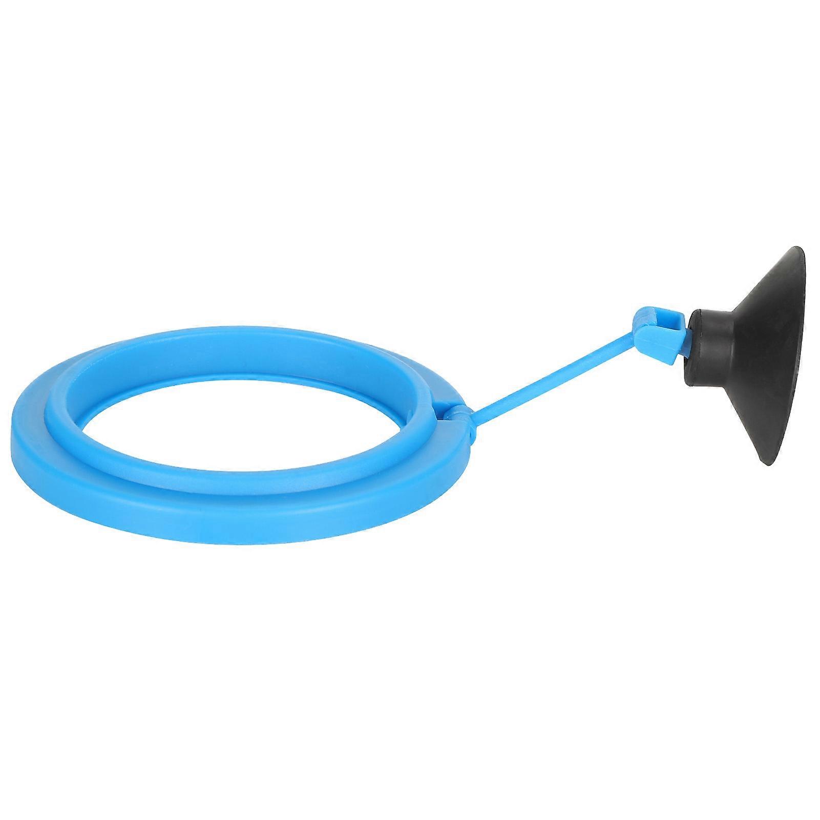 Aquarium Fisch Futterringe Aquarium Kleiner schwimmender Futternapf mit SaugnapfRund