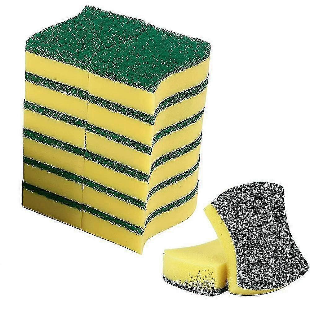 24 Pcs Scrubbing Sponge Dish Sponge - Non Scratch Cleaning Scrub Sponges
