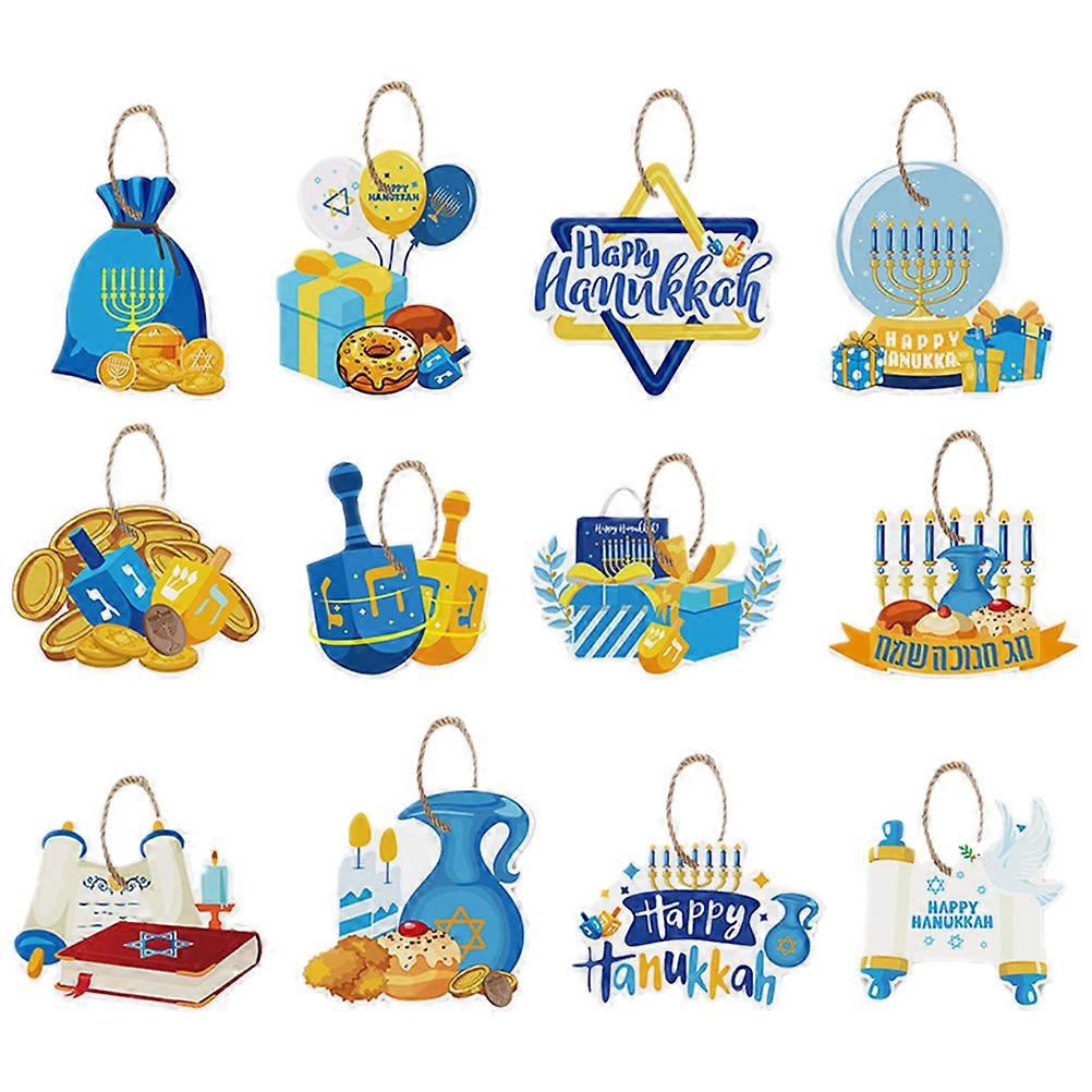 Versatile Present Tags for Hanukkah, Enhancing Home Decor Appeal