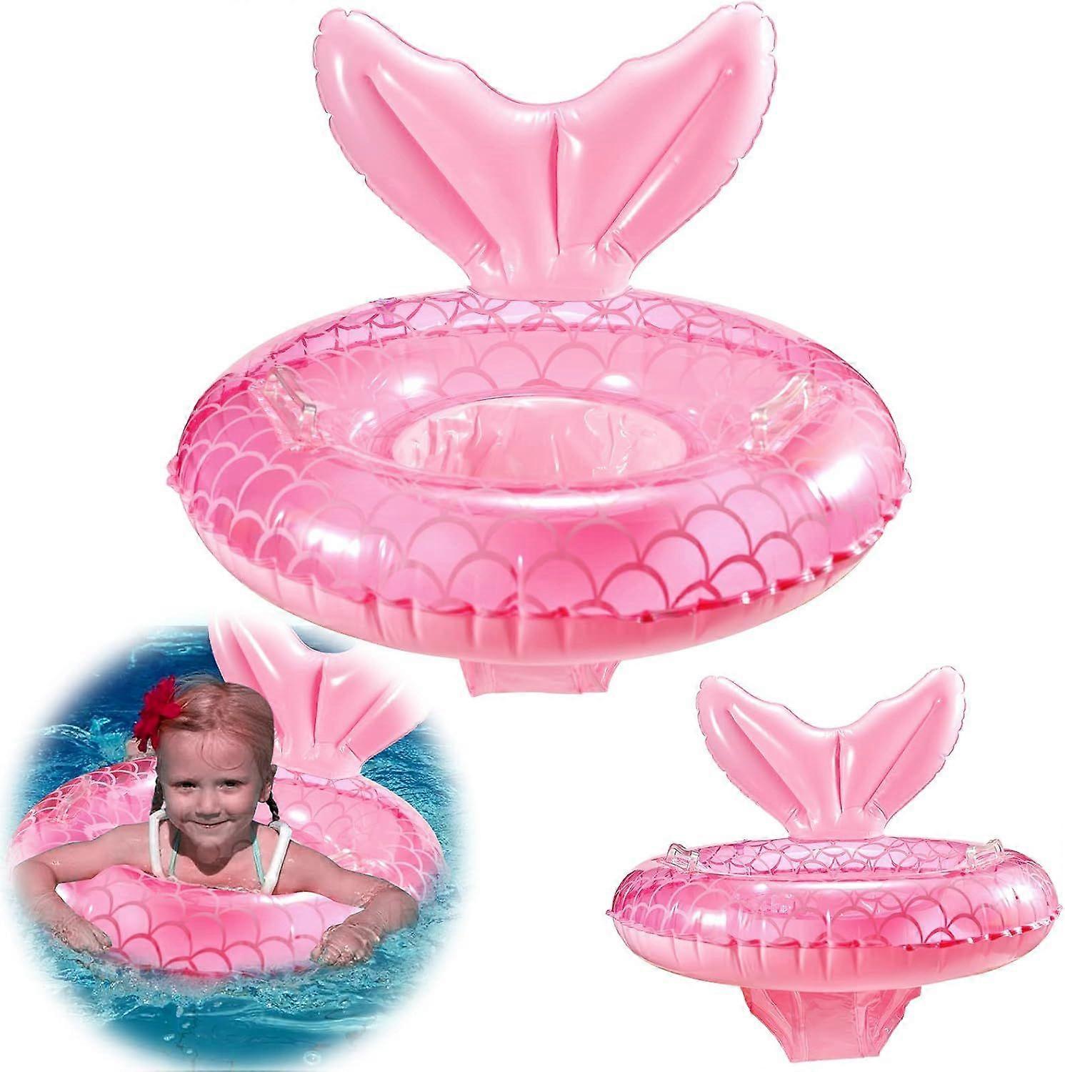 Inflatable Baby Swimming Float Children Waist Float Ring with Float Seat Infant Training Children Swim Waist Float Ring