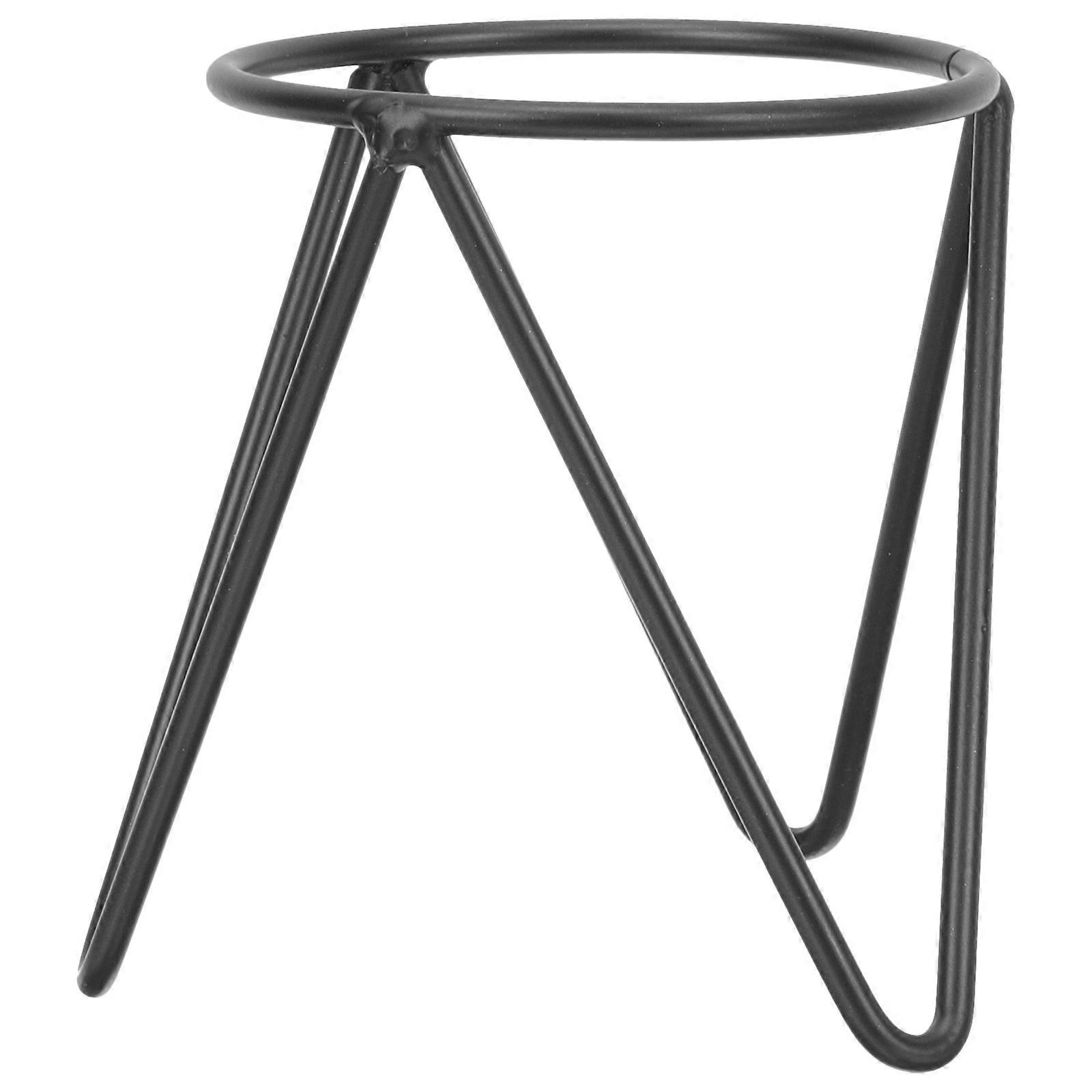 Round Object Holder, Construction for Globes and Stones, Enhances Ambiance
