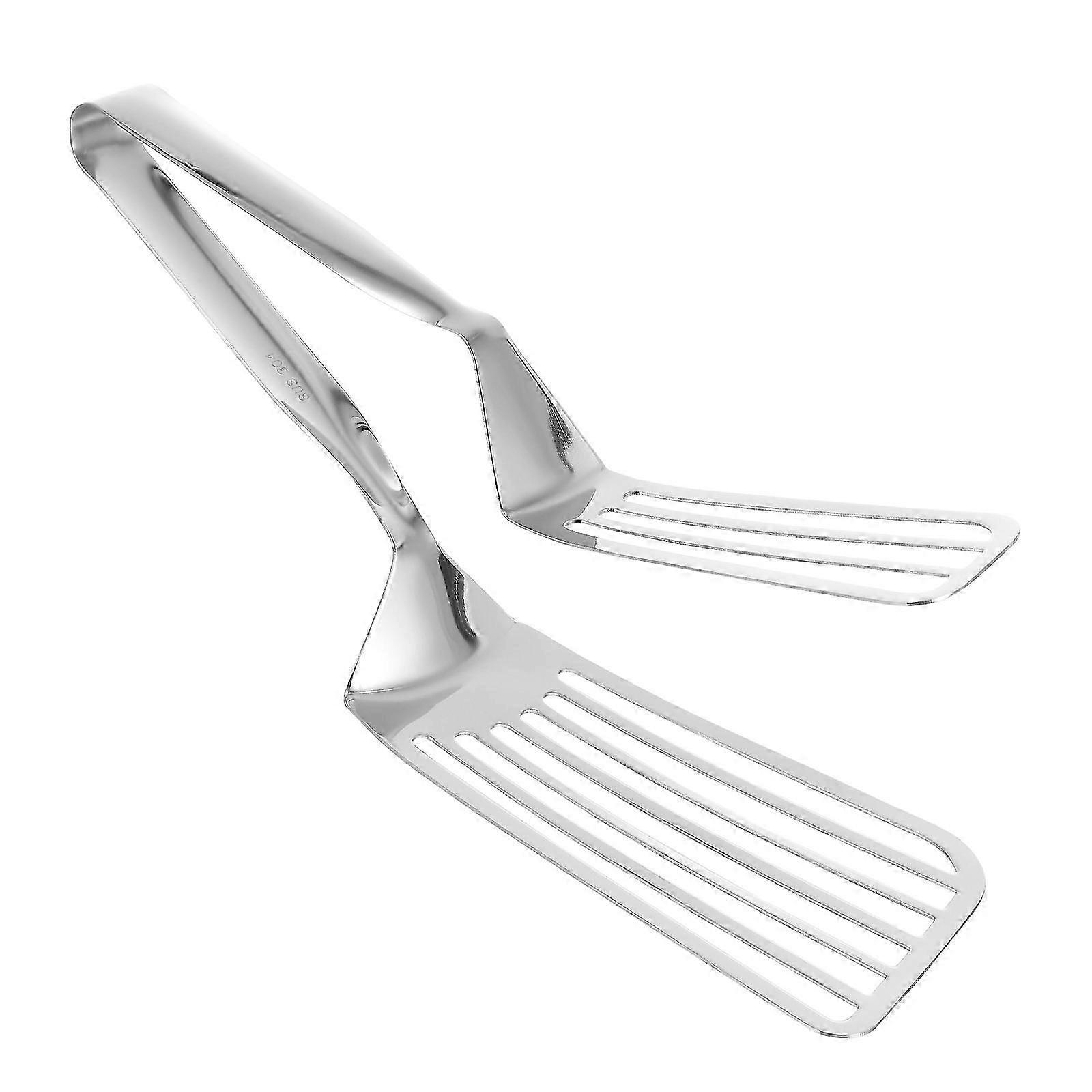 Cake Spatula, Egg & Pizza Turner, 31.5x8cm Silver Kitchen Tool Set