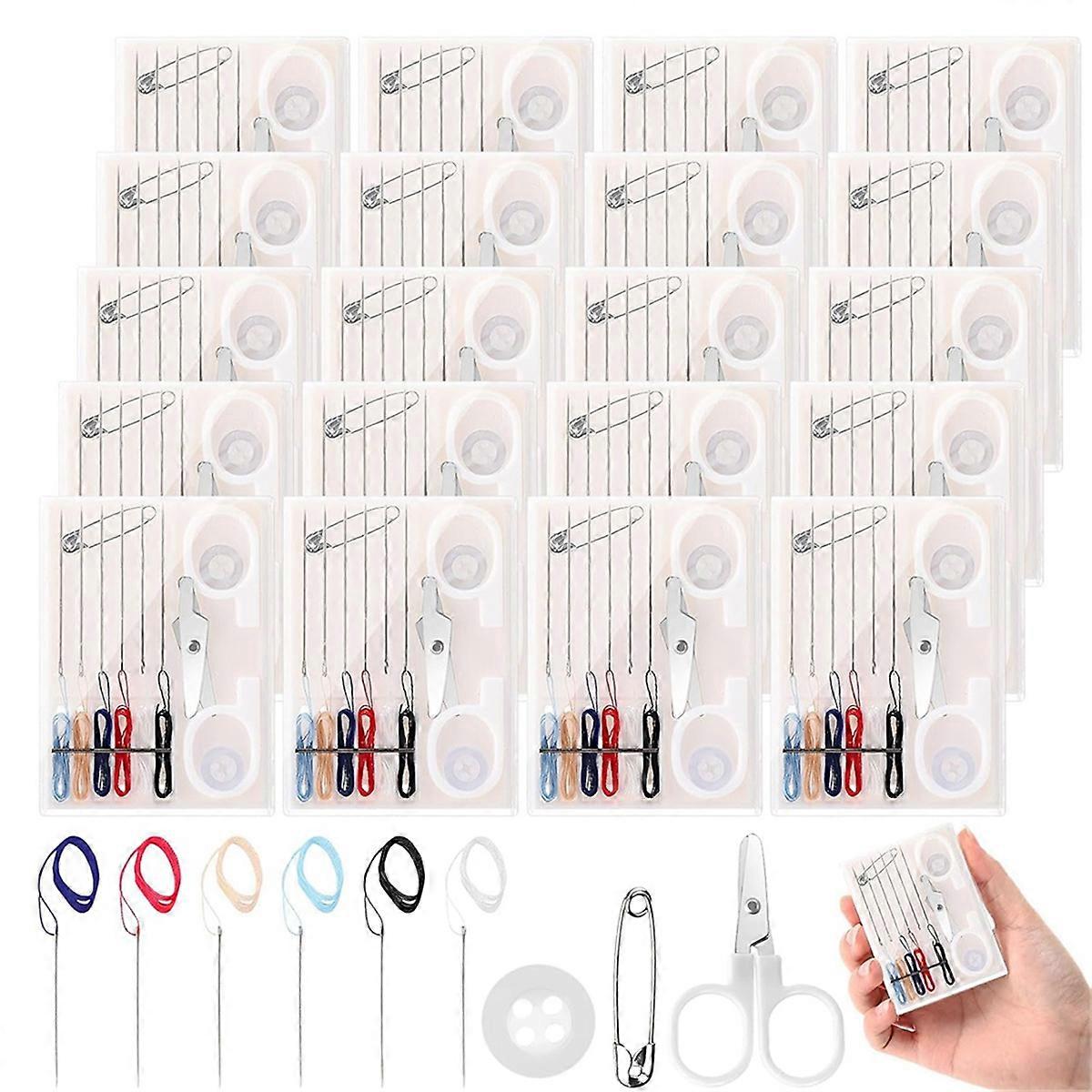 Travel Sewing Kit Mini Sewing Kit Needle Thread Kit Portable Sewing Tools Beginner DIY Sewing Suppl