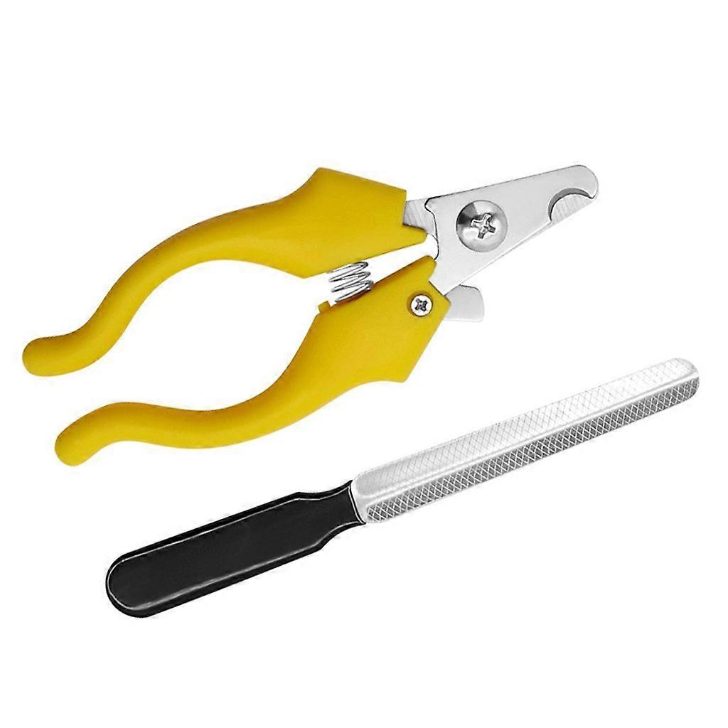 Round Tip Cat Nail Cutter Professional Pet Claws Trimmer with Anti Slip Handle