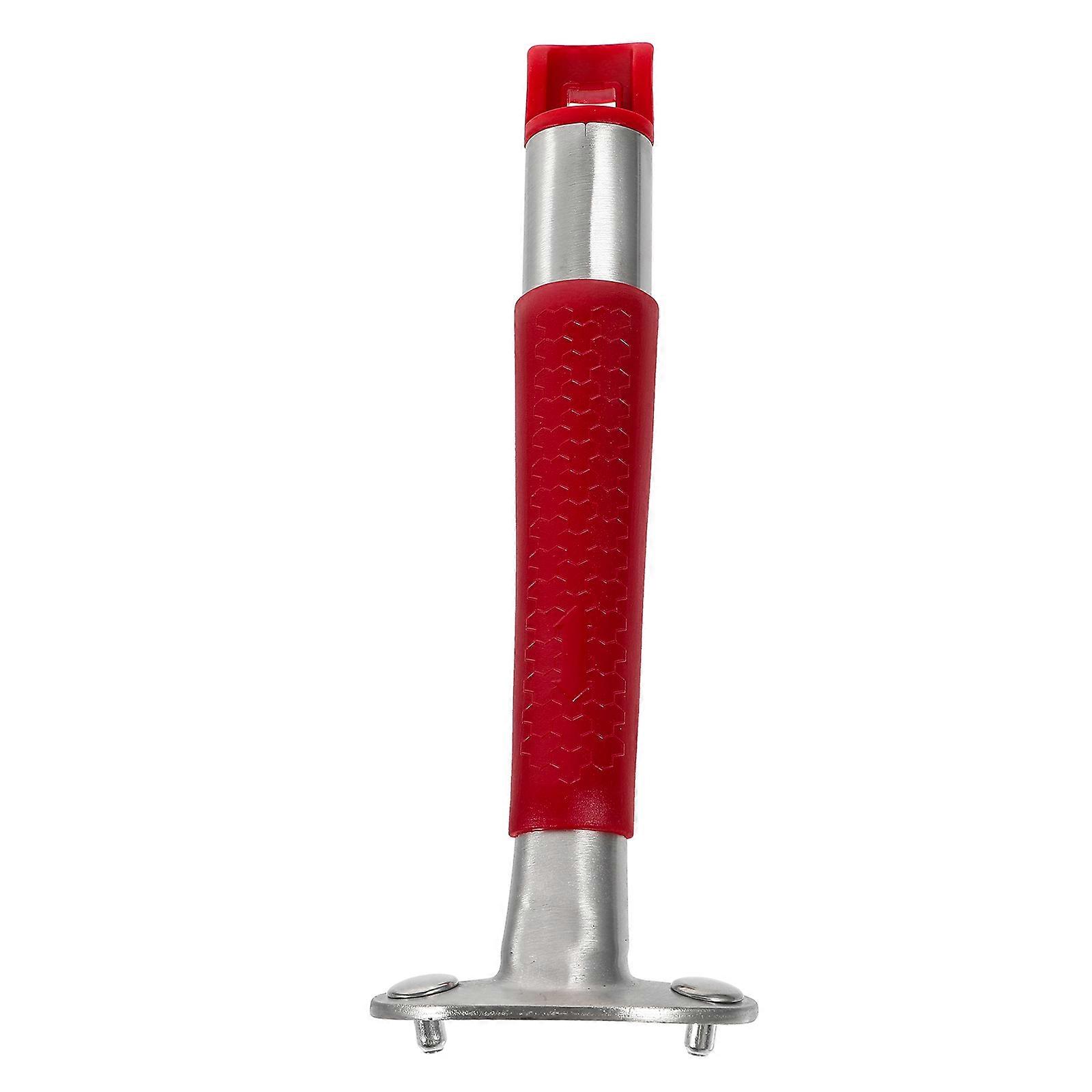 Heat Resistant Pan Handle Pot Grip Handle Anti Scalding Cooking Utensil Accessory Red 25X8X3CM Detachable 1Set