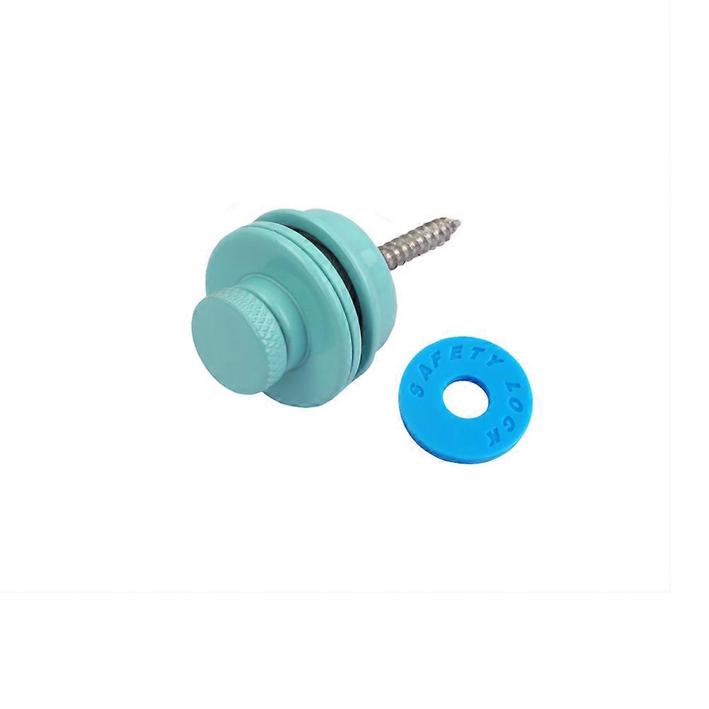 Κιθαρίστας Strap Keeper Mushroom Style Guitar Parts Blue συνδέεται με λουράκι για κιθαρίστες 1Pack