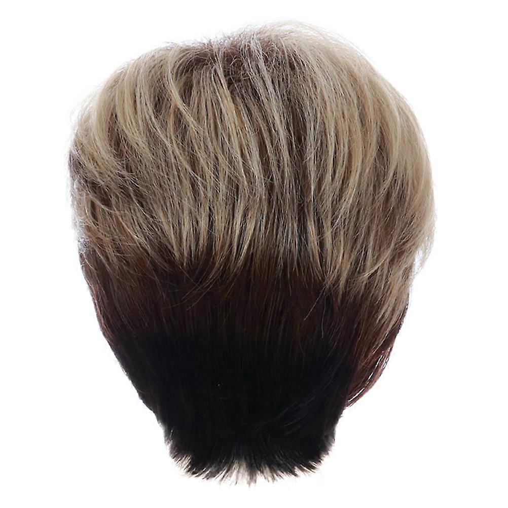 Fashionable Synthetic Material Wig for Decoration Multi Color Durable and Comfortable 1 Piece