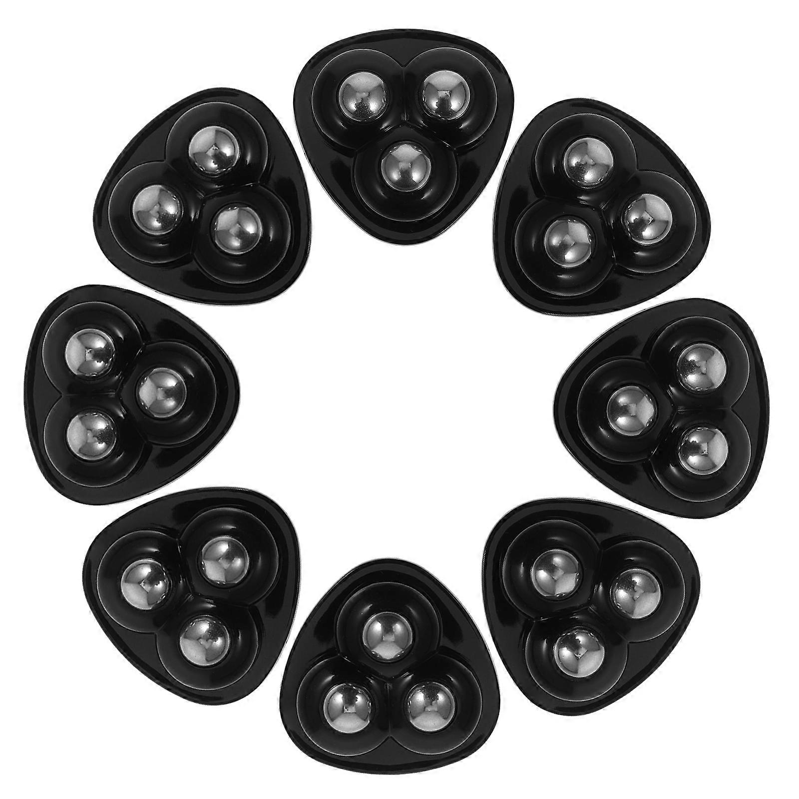 Universal Wheel Pulley Caster Wheel Home Use Smooth Operation 8Pcs