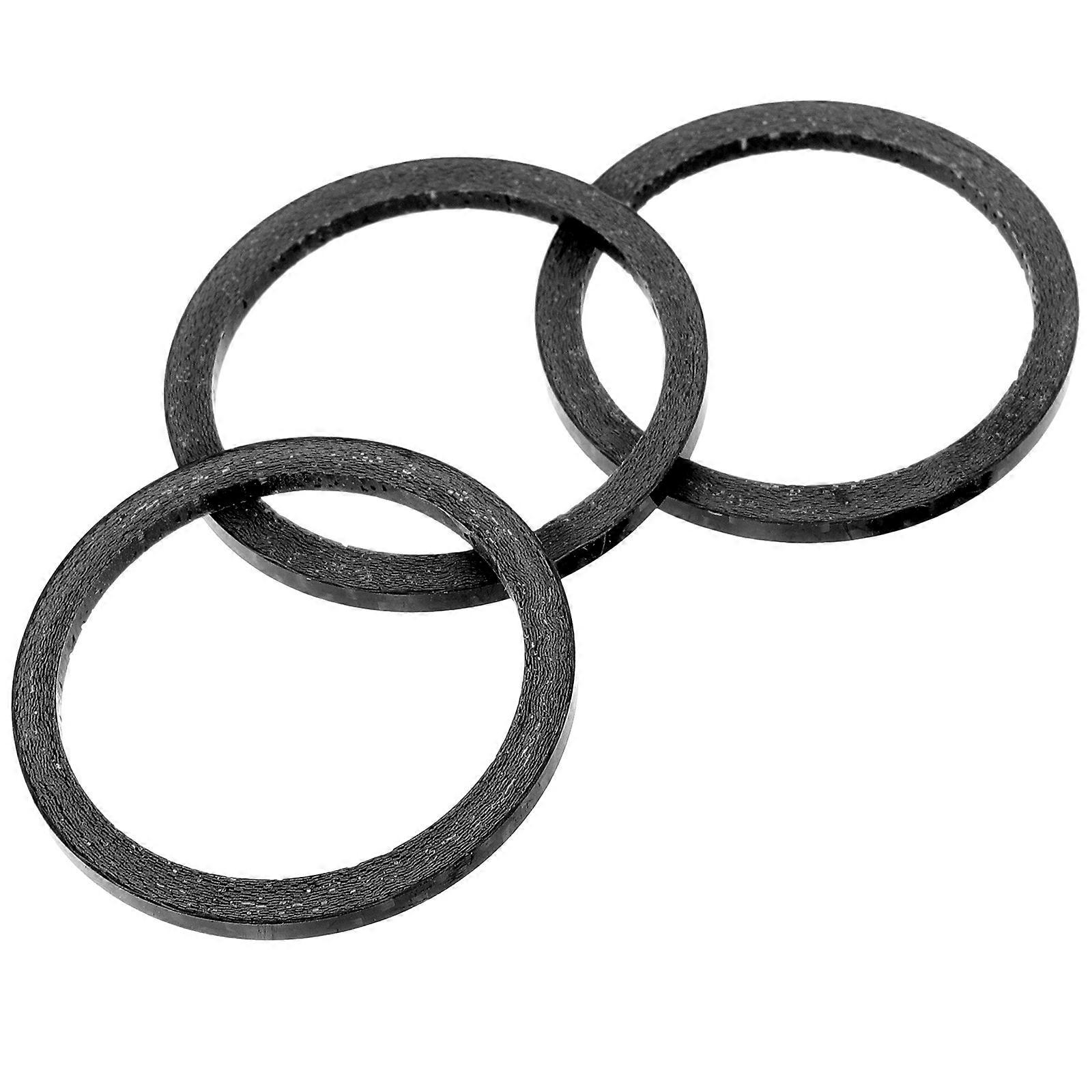 Headset Gaskets Lightweight Professional Sturdy Construction Mountain Biking 3Pcs