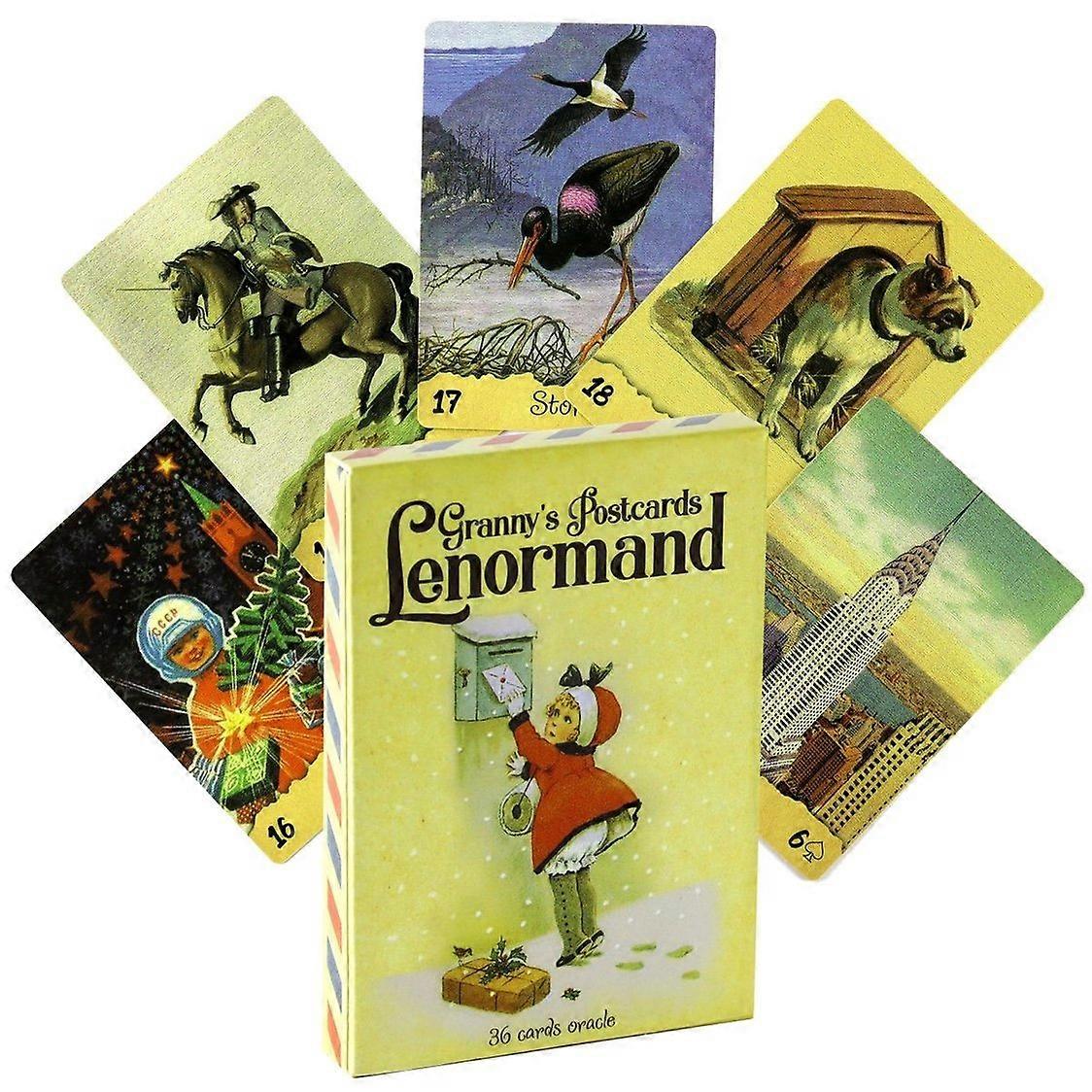 Lenormand Cards Deck: Fortune Telling Oracle Divination Tool