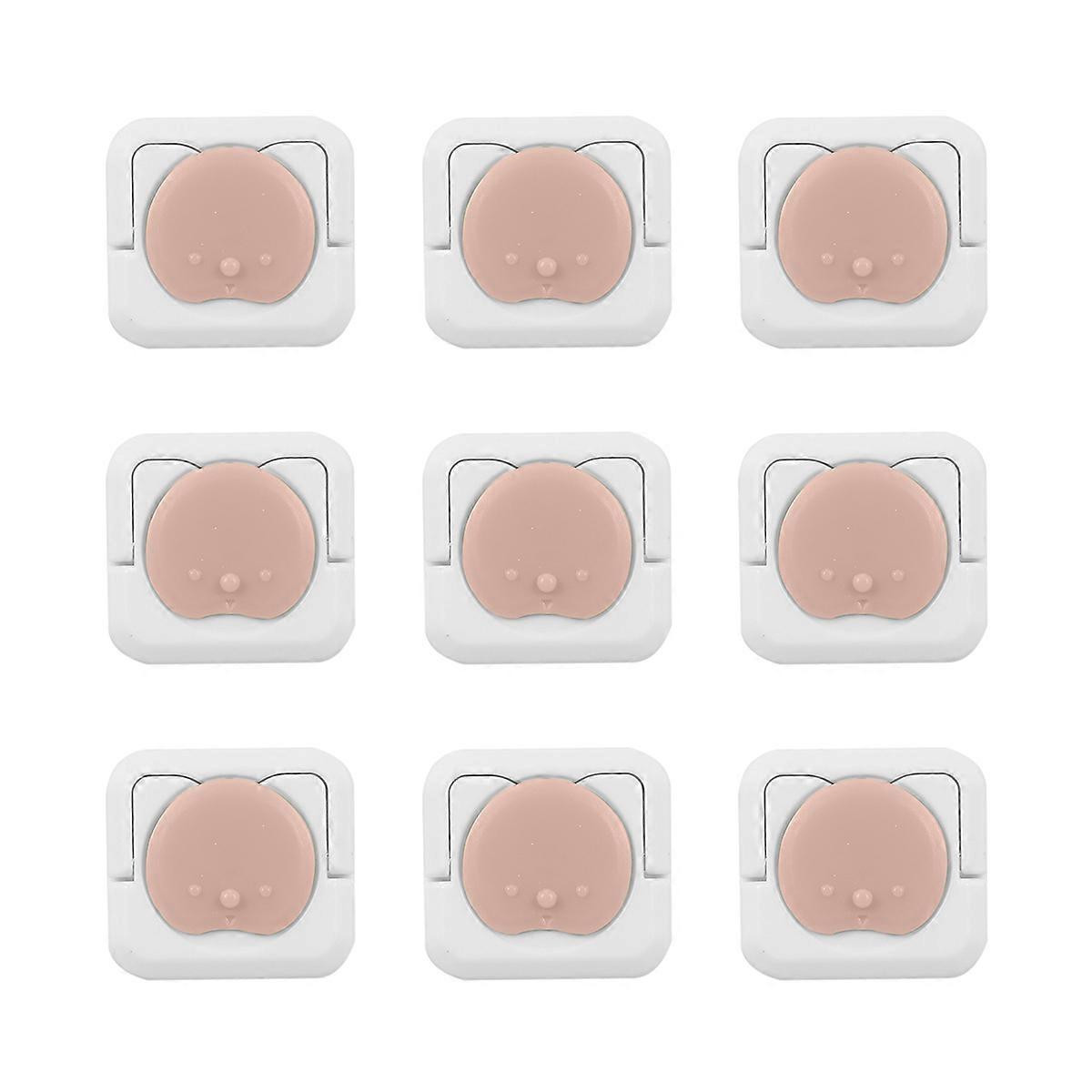 Plug Cover Childproof Outlet Protector for Child Safety 24Pcs Brown Set