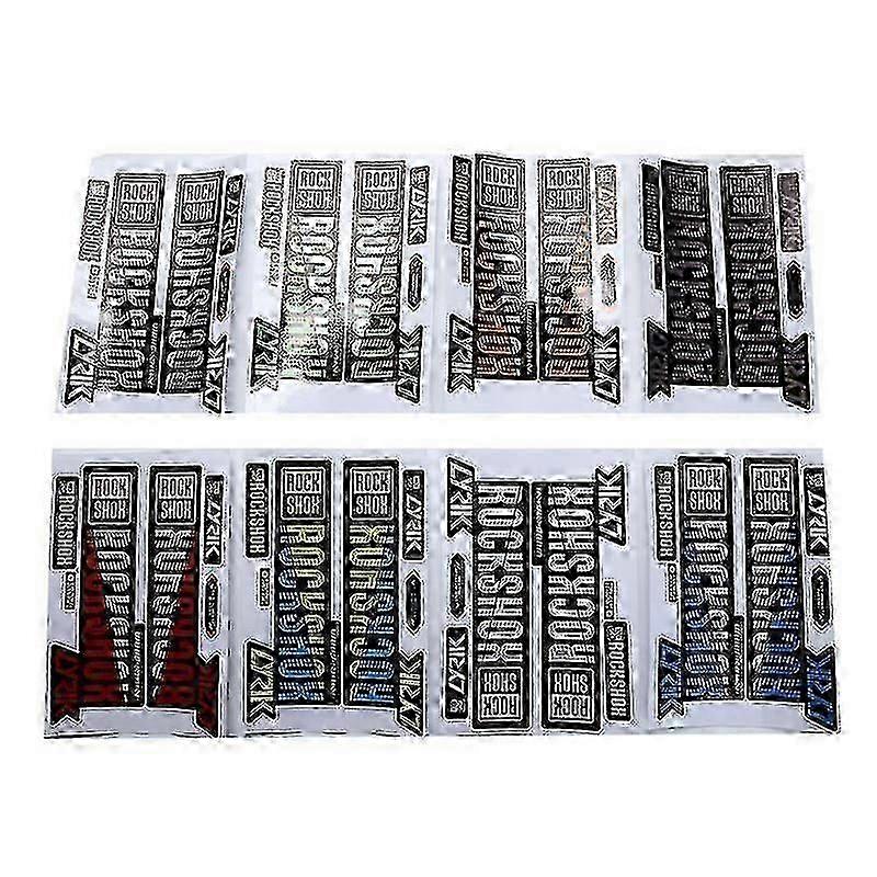 الجبهة شوكة ملصق الدراجة الجبلية الجبهة امتصاص الصدمات تغيير ملصق للماء