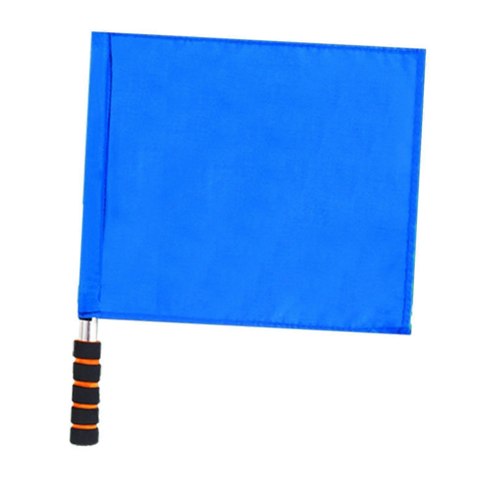 Referee Flag, Signal Flag with Sponge Grip, Fair-Game Flag for Soccer and Hockey Training Equipment, Safety Flag