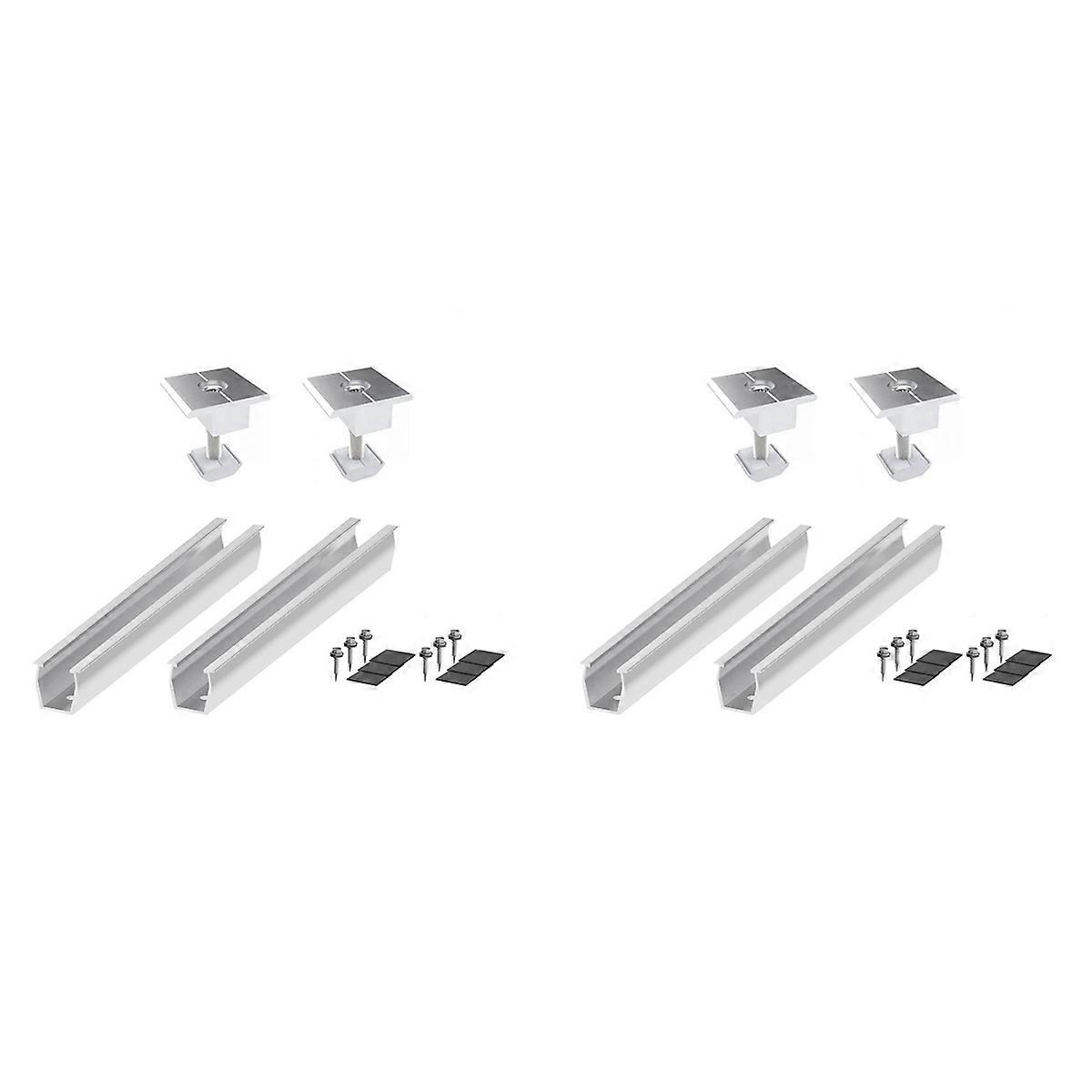 Solar Panel Mount Bracket Rails Clamp Fastening Module Mount, 30mm