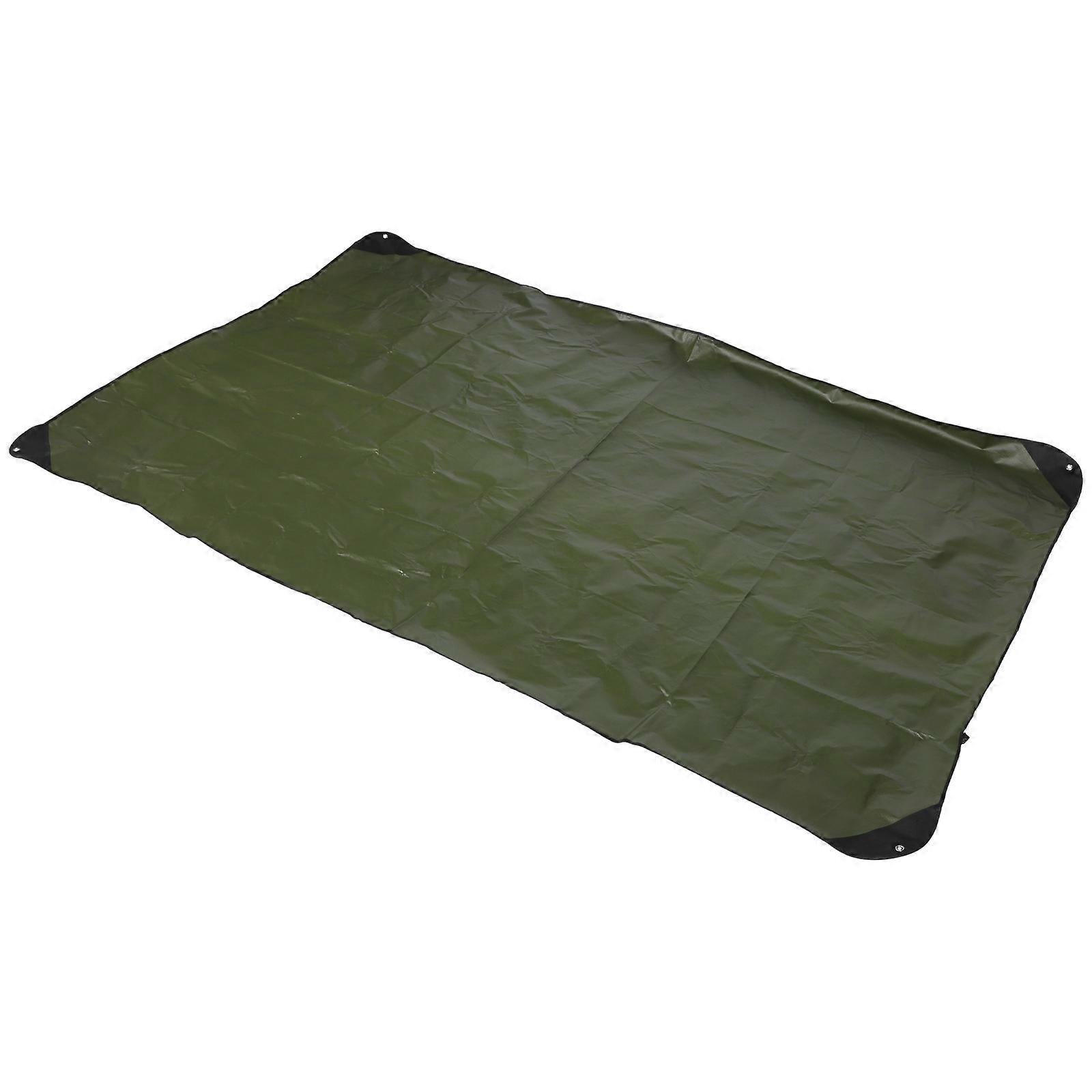 Insulation Blanket Outdoor Warming Picnic Mat Waterproof Windproof 150x210cm Green 1Set